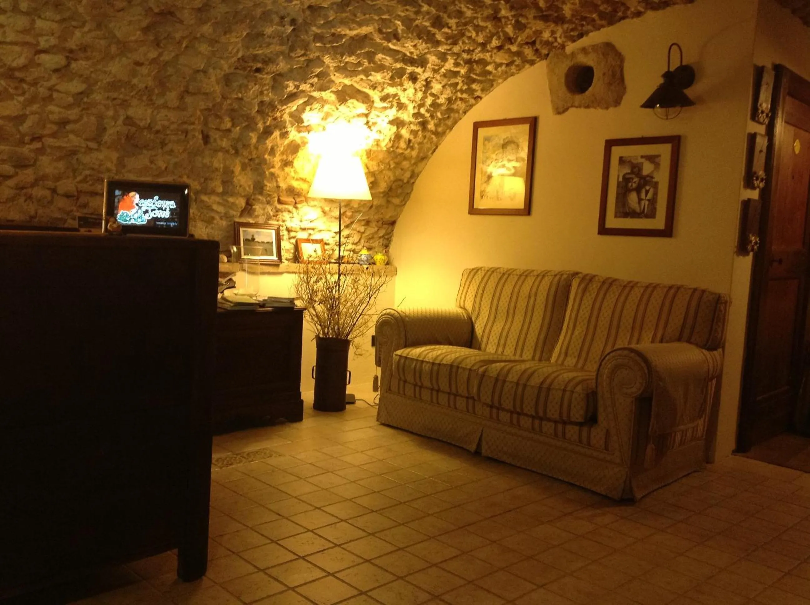 Lobby or reception in Residenza La Torre