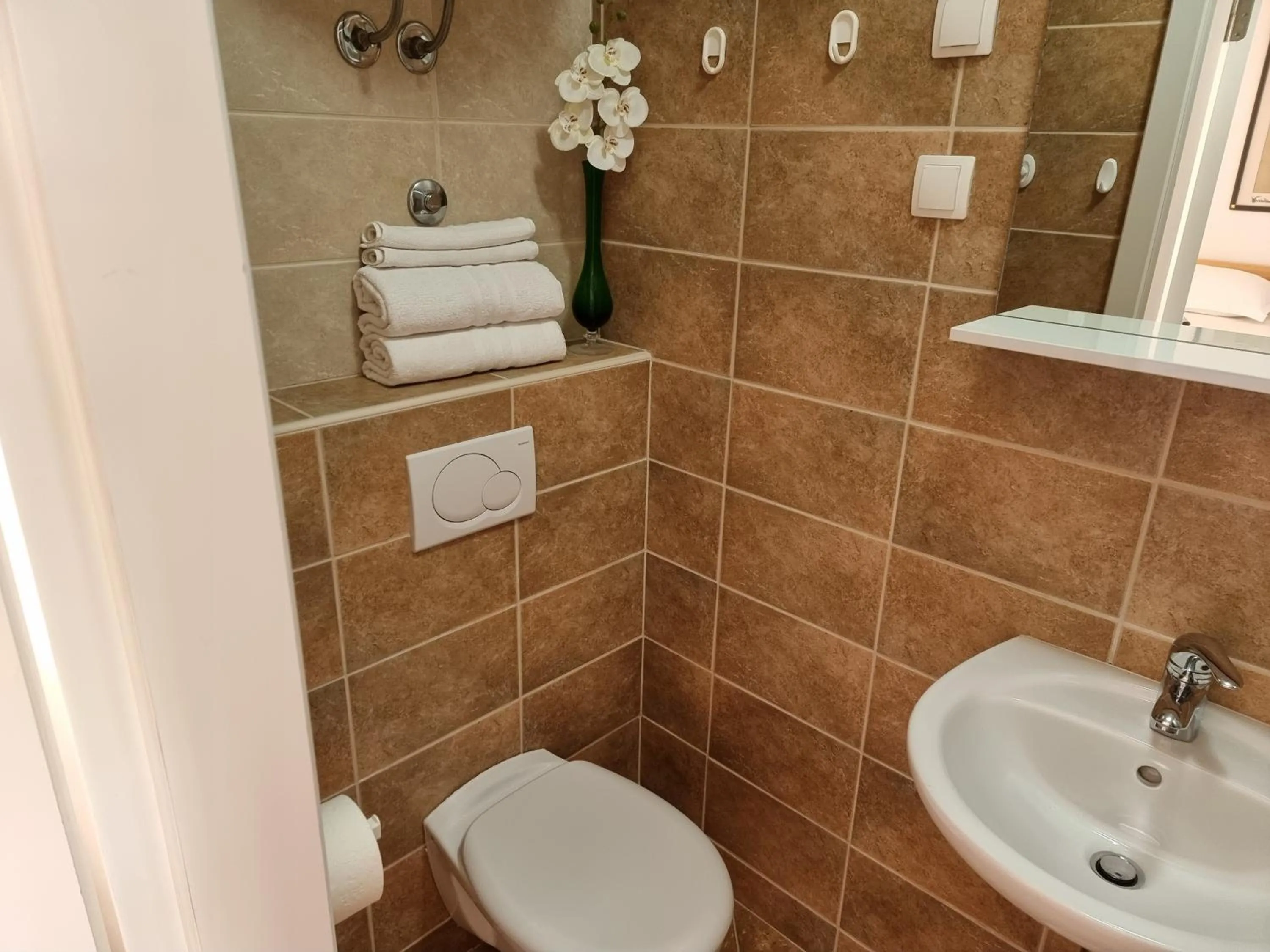 Toilet in Malena Palace Experience