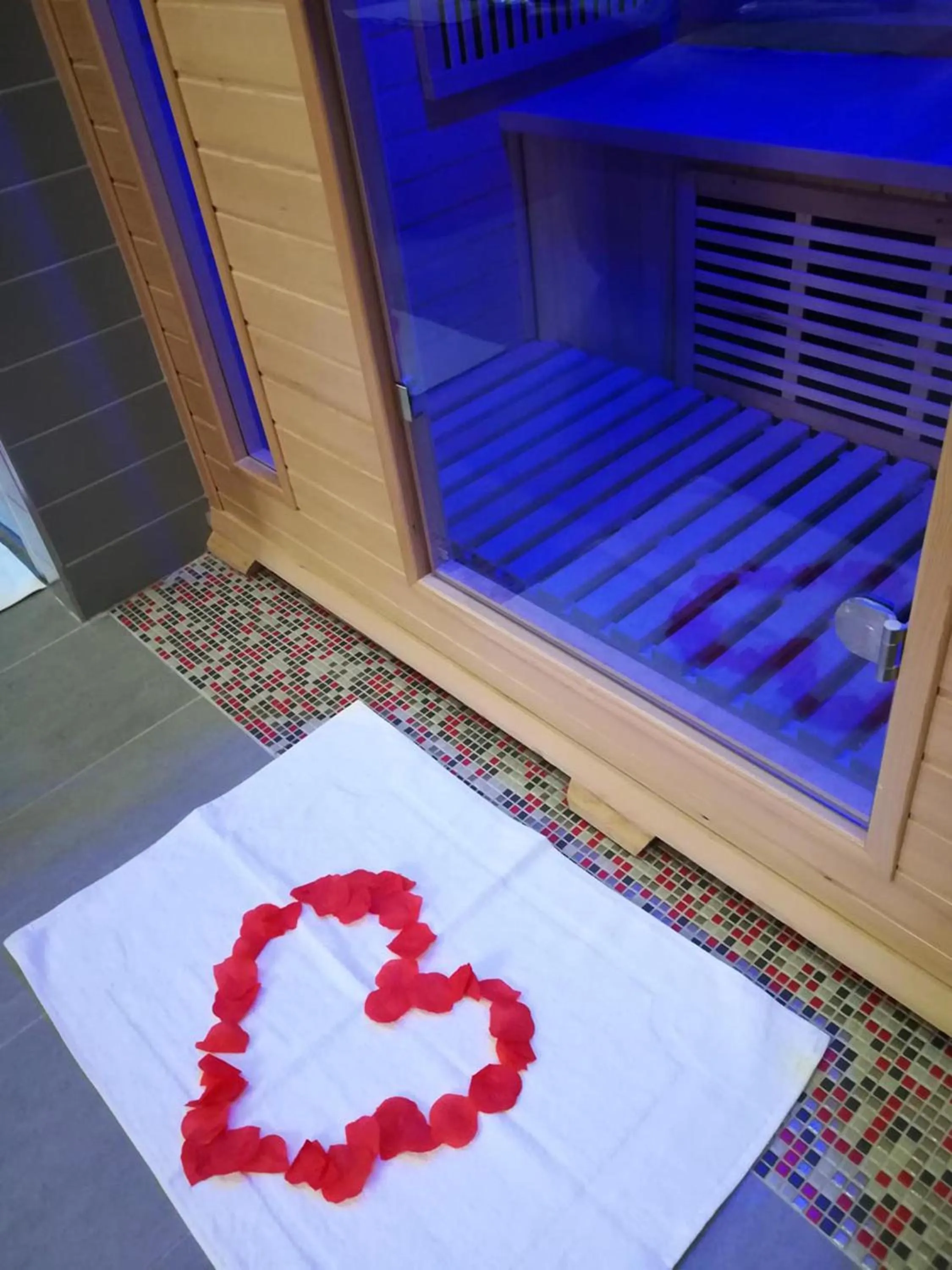 Sauna in Hotel Gran Sasso & SPA