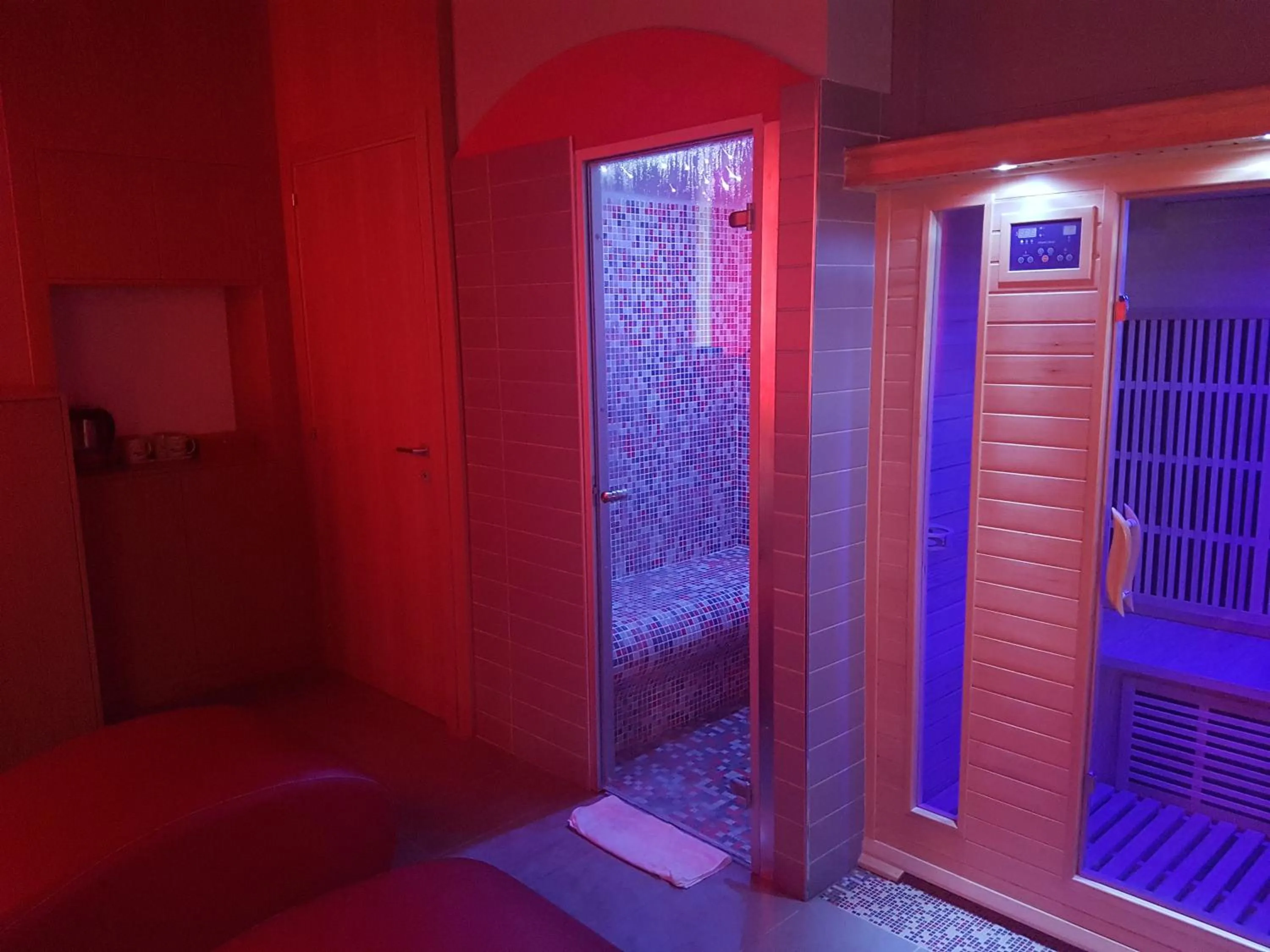 Steam room in Hotel Gran Sasso & SPA