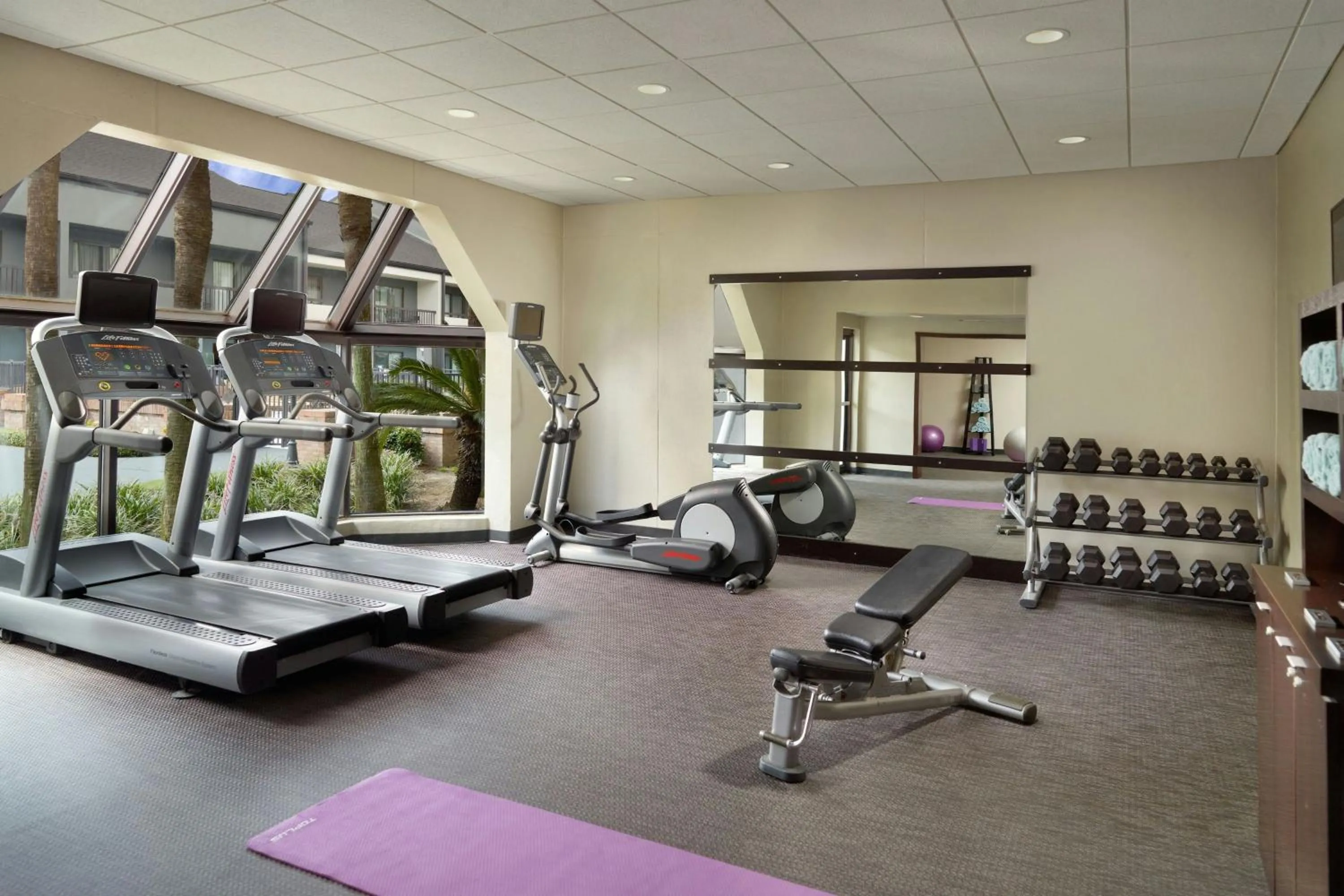 Fitness centre/facilities in Courtyard by Marriott Tallahassee Downtown/Capital