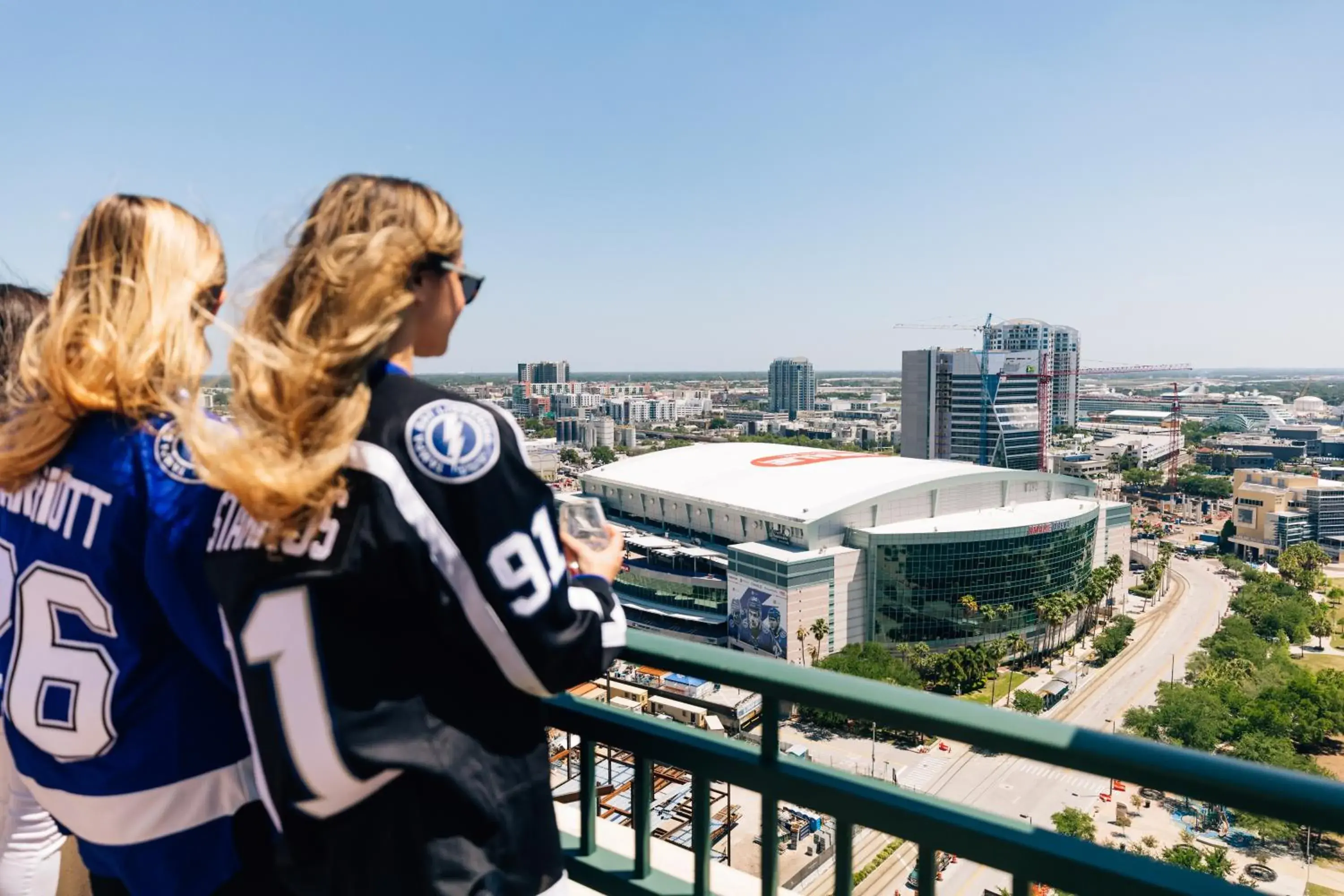 City View 2 Queens with Balcony in Tampa Marriott Water Street City View 2 Queens with Balcony in Tampa Marriott Water Street