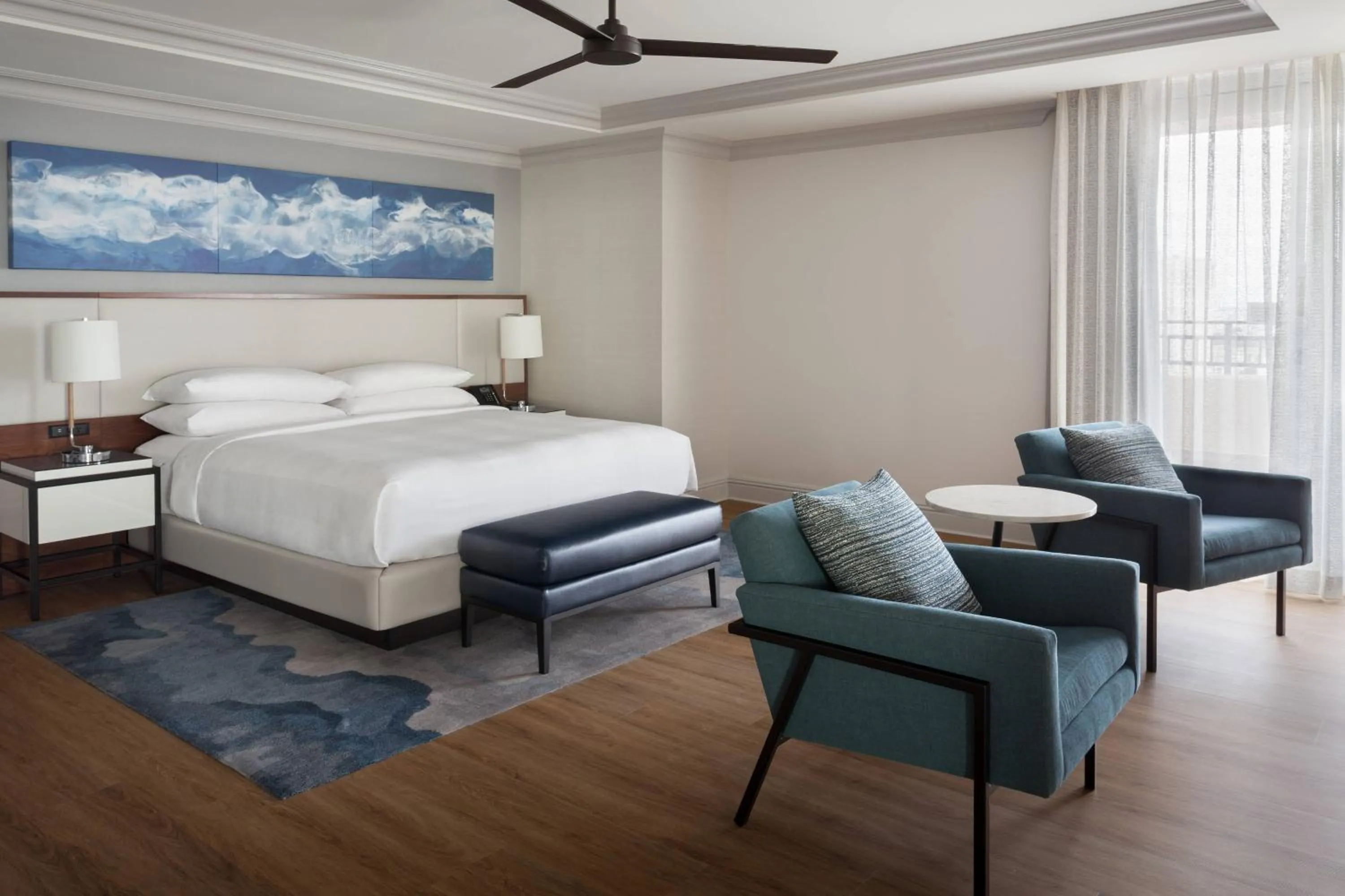 Bedroom, Bed in Tampa Marriott Water Street