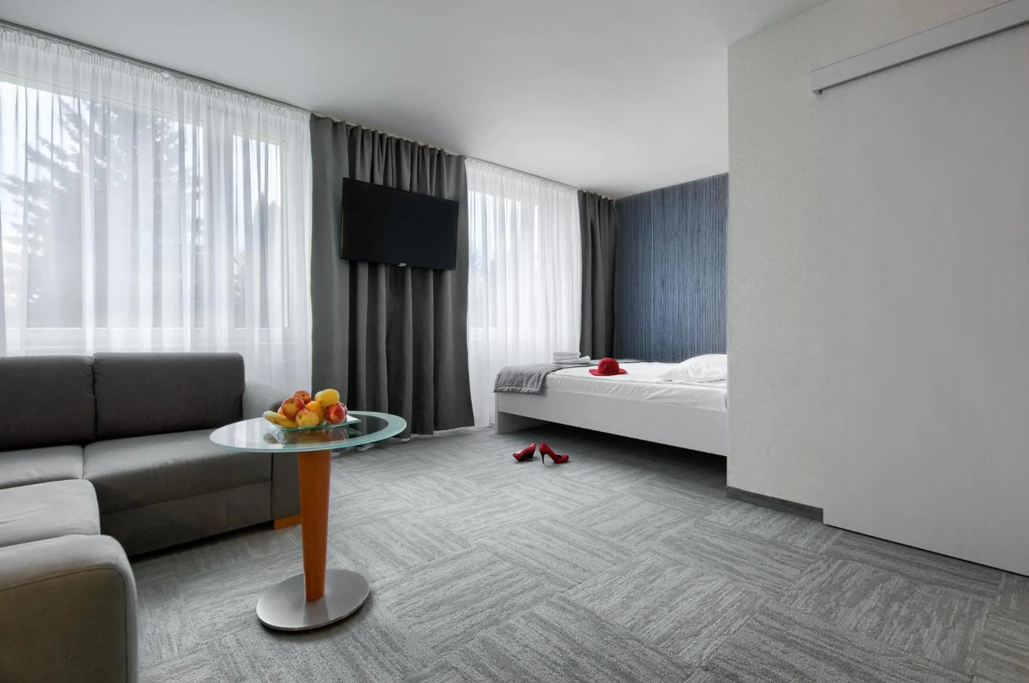 Bed in Płonia Resort