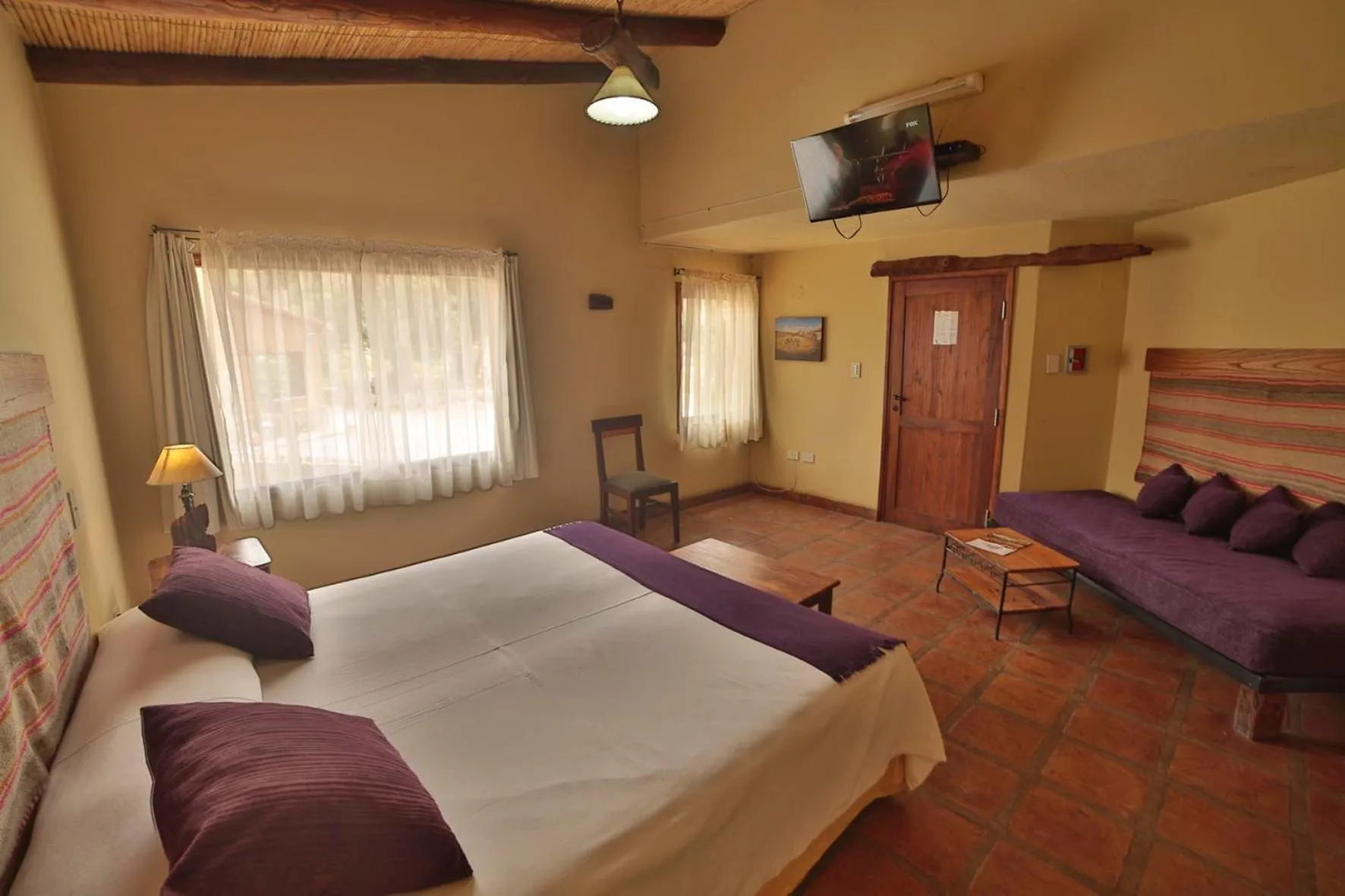 Bed in Hotel El Reposo Del Diablo