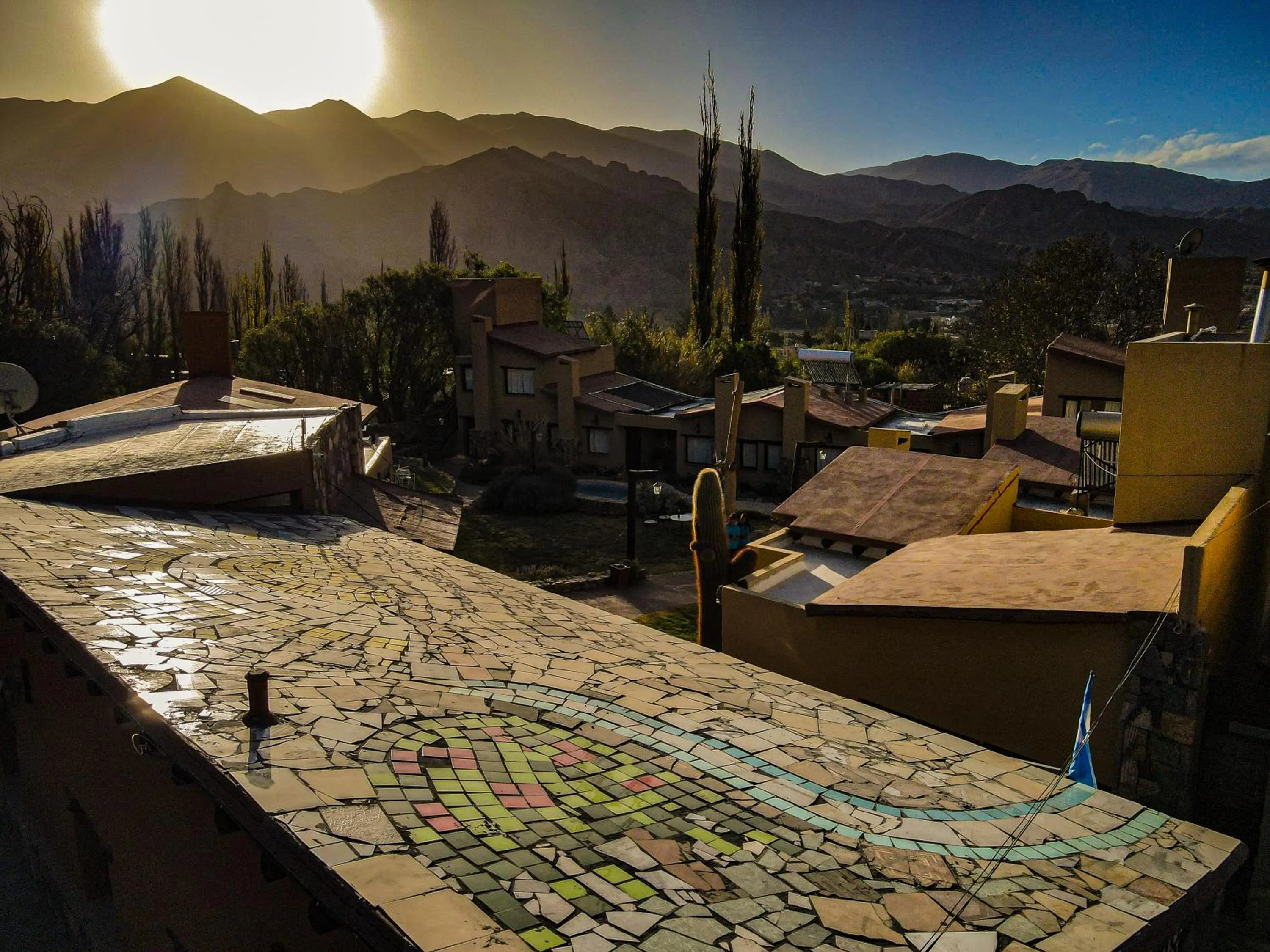 Property building in Hotel El Reposo Del Diablo