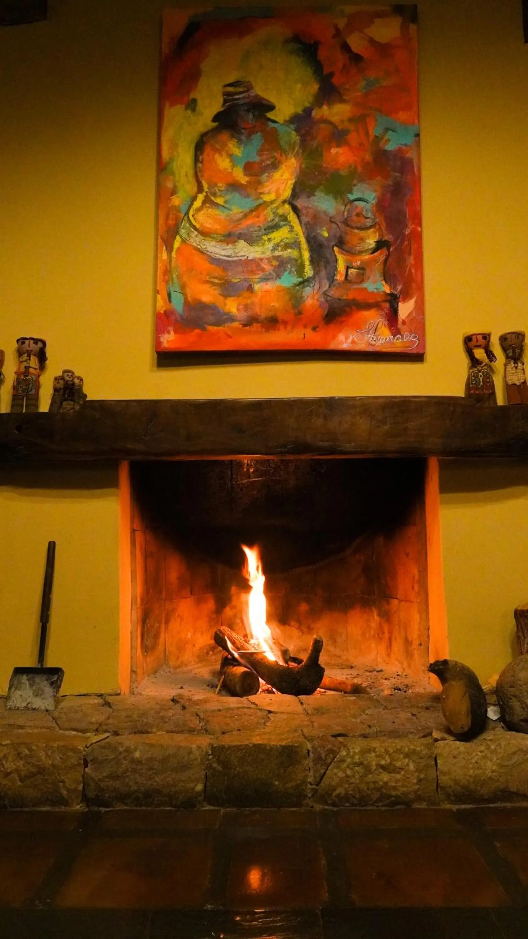 Living room in Hotel El Reposo Del Diablo