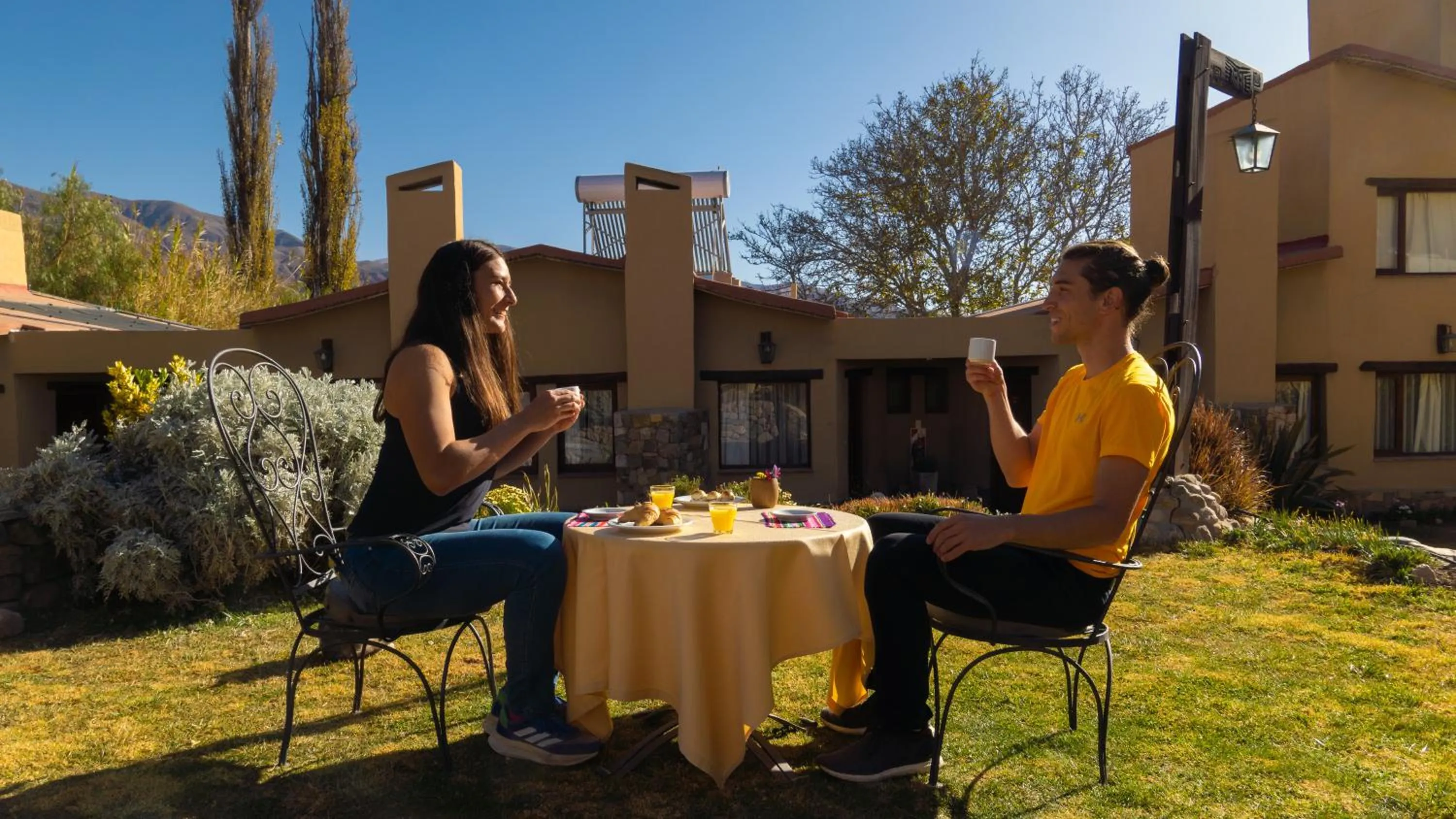 Garden in Hotel El Reposo Del Diablo