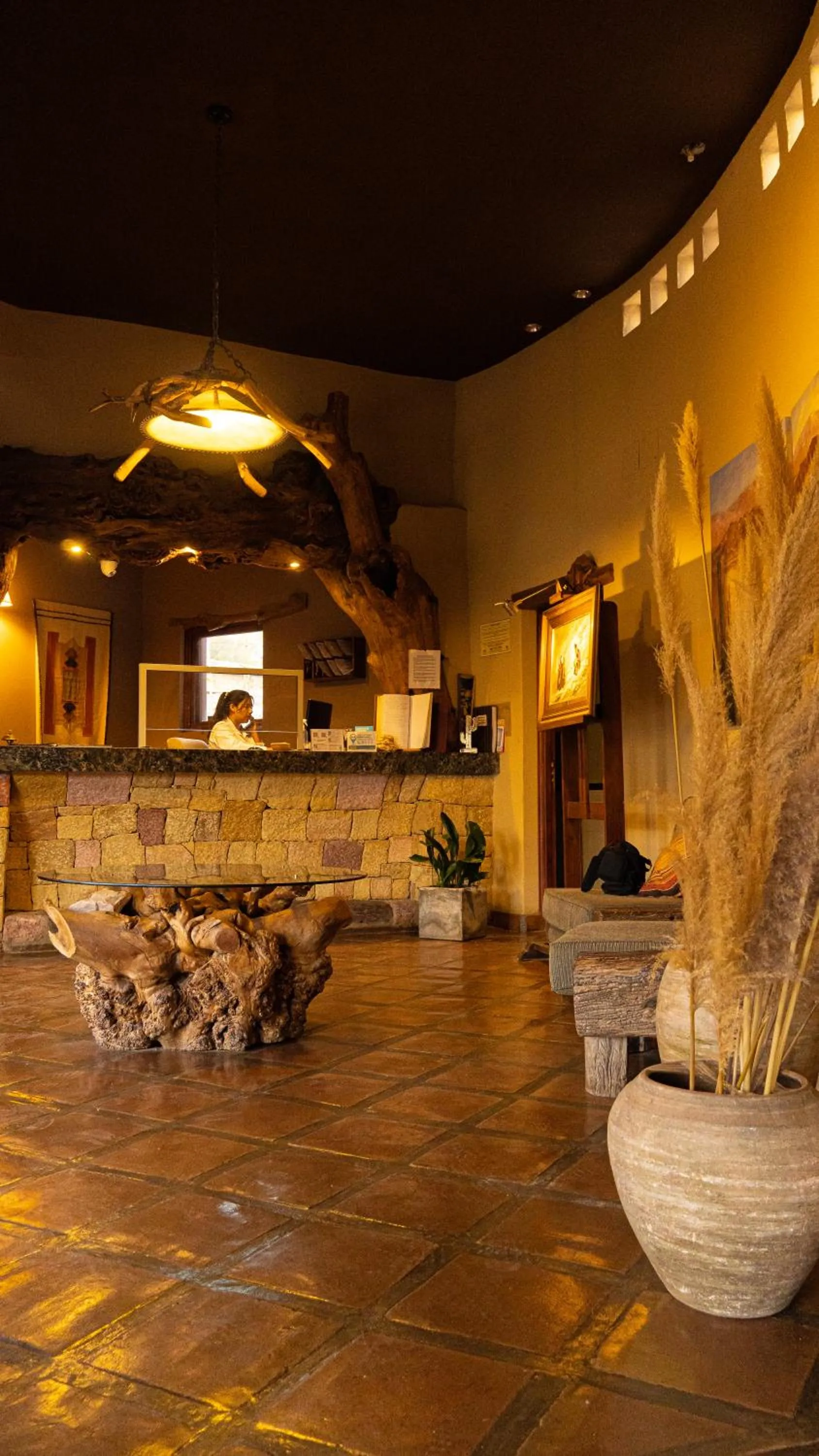 Lobby or reception in Hotel El Reposo Del Diablo