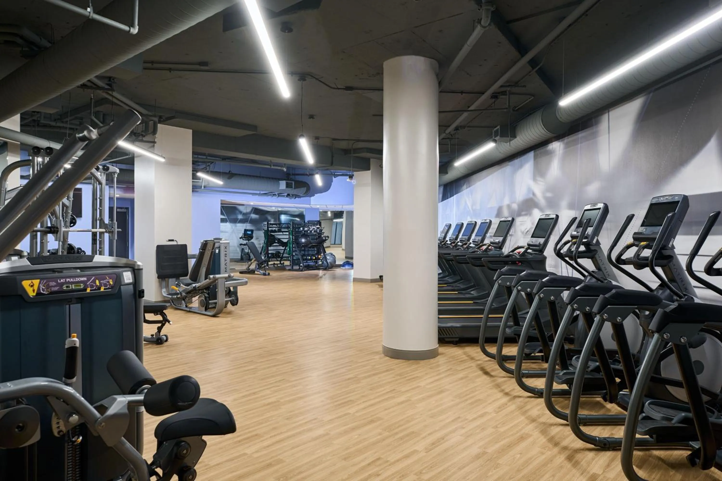 Fitness centre/facilities in Falls Church Marriott Fairview Park
