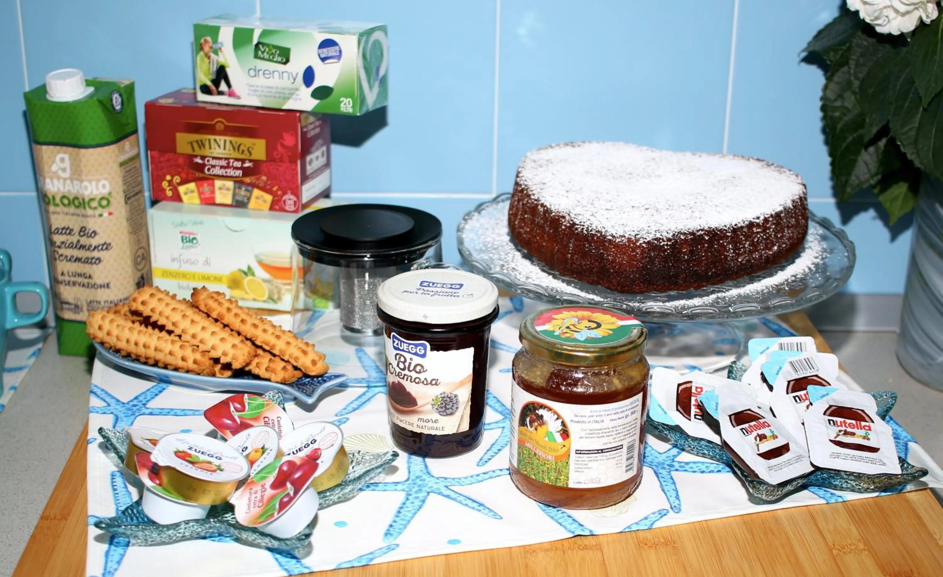 Italian breakfast in Aria di Mare