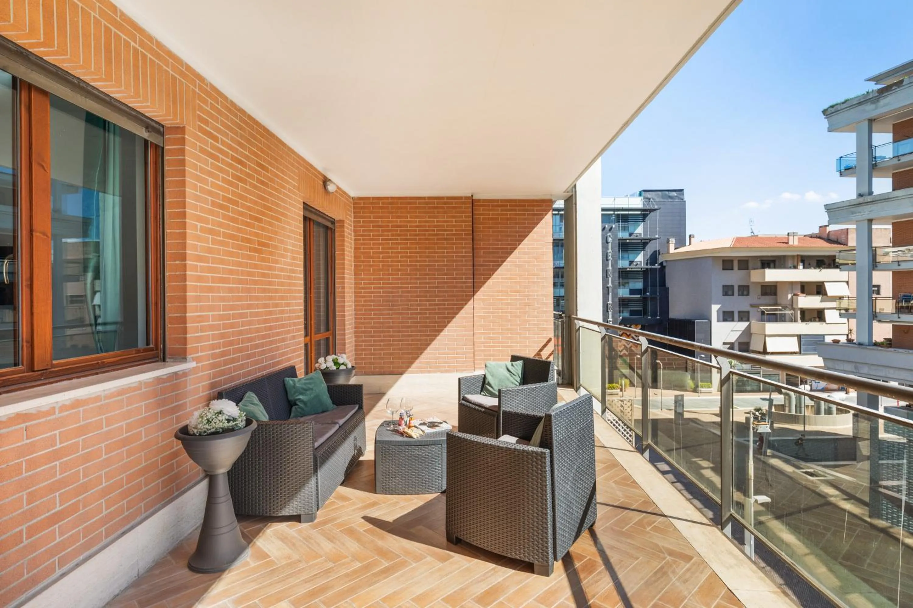 Balcony/Terrace in Giramondo LuxeFierairport