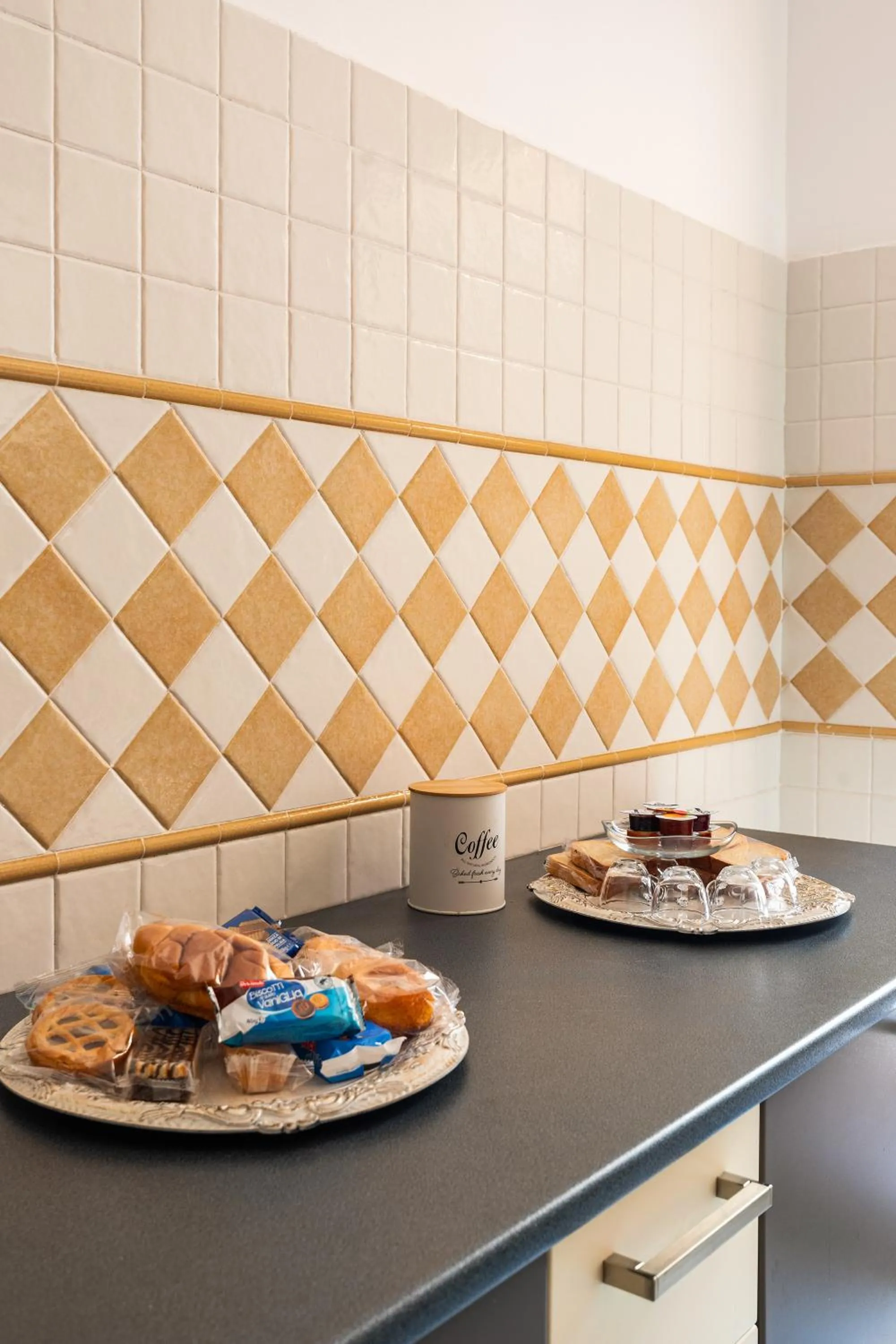 Kitchen or kitchenette in Giramondo LuxeFierairport