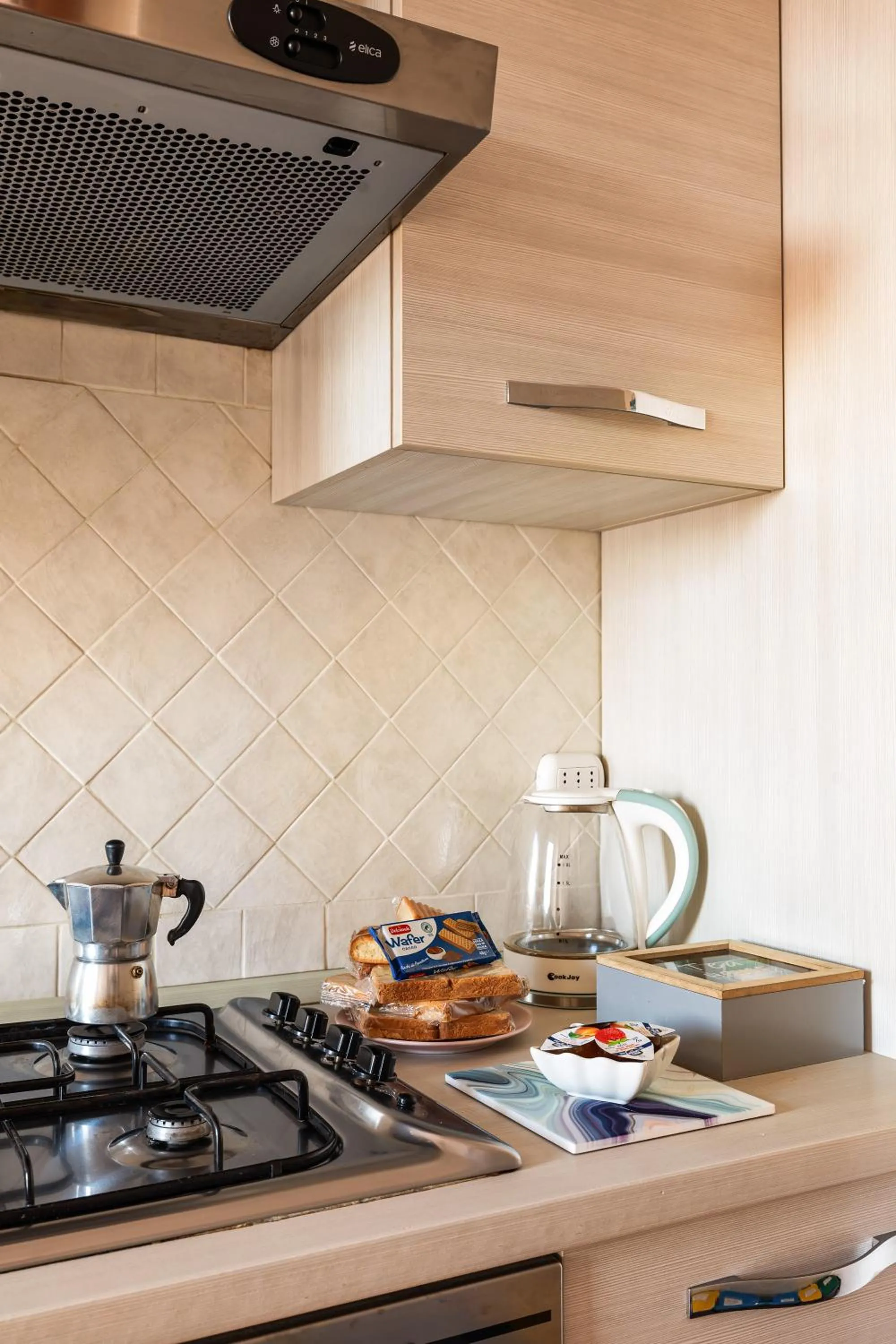 Kitchen or kitchenette in Giramondo LuxeFierairport