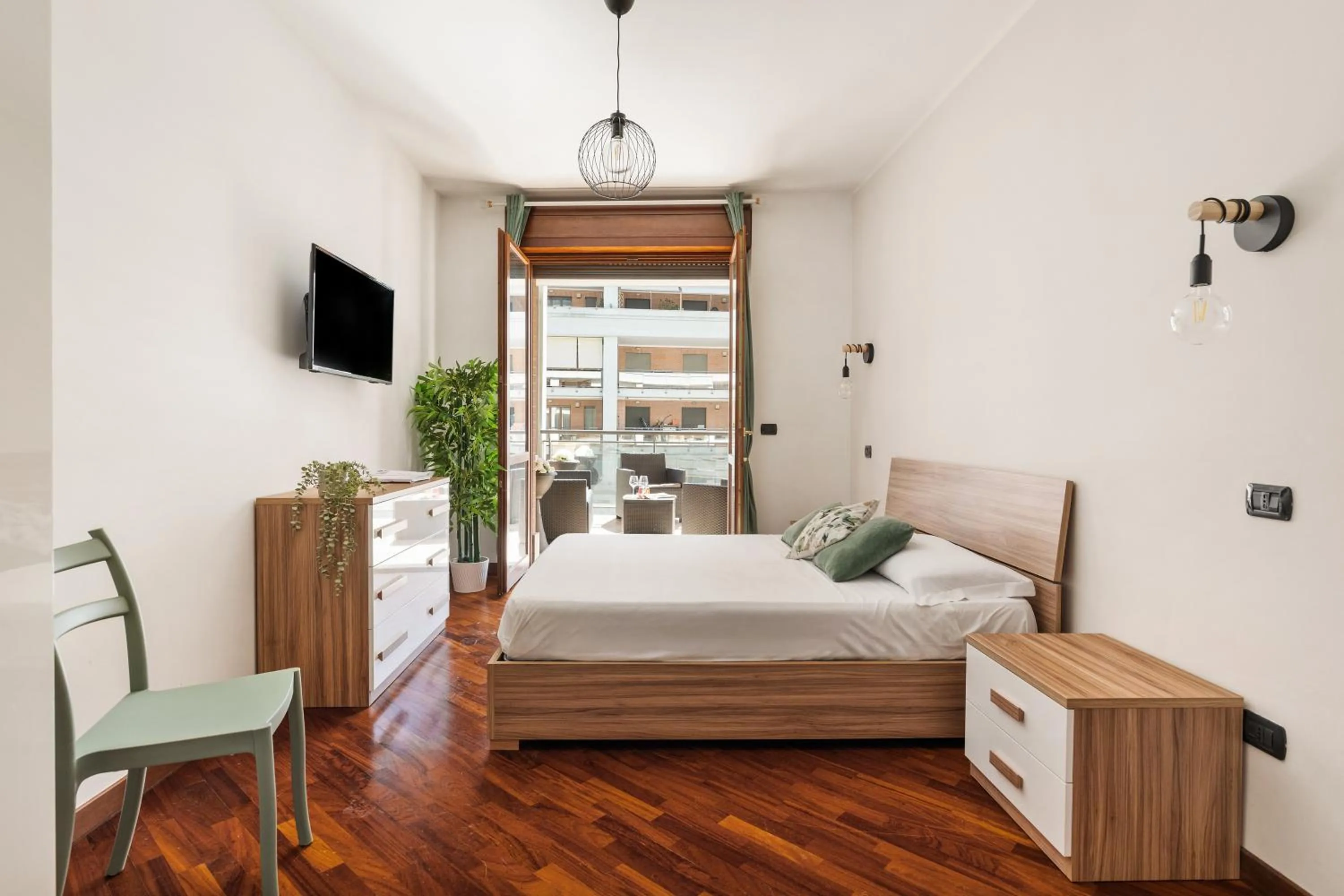 Bedroom, Bed in Giramondo LuxeFierairport