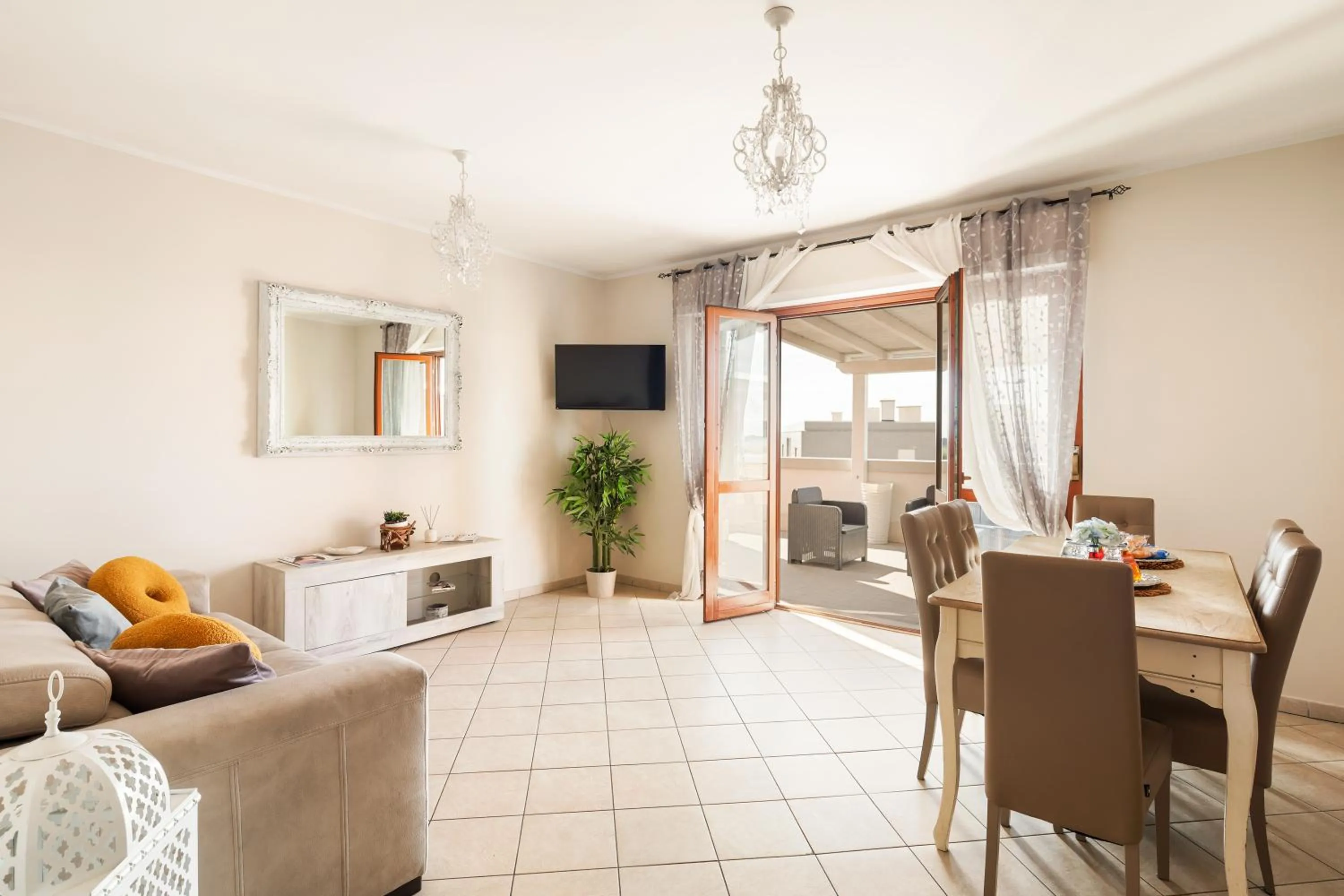 Living room in Giramondo LuxeFierairport