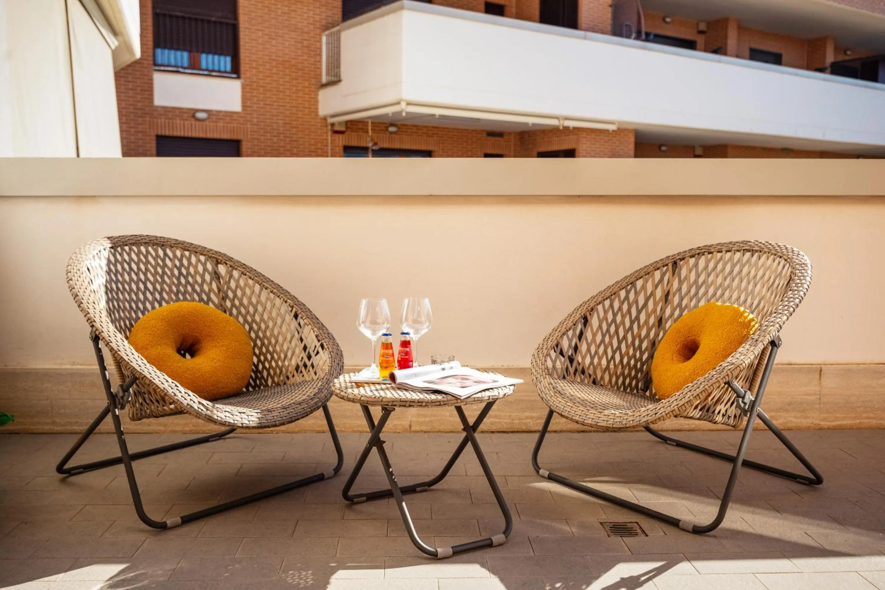 Balcony/Terrace in Giramondo LuxeFierairport