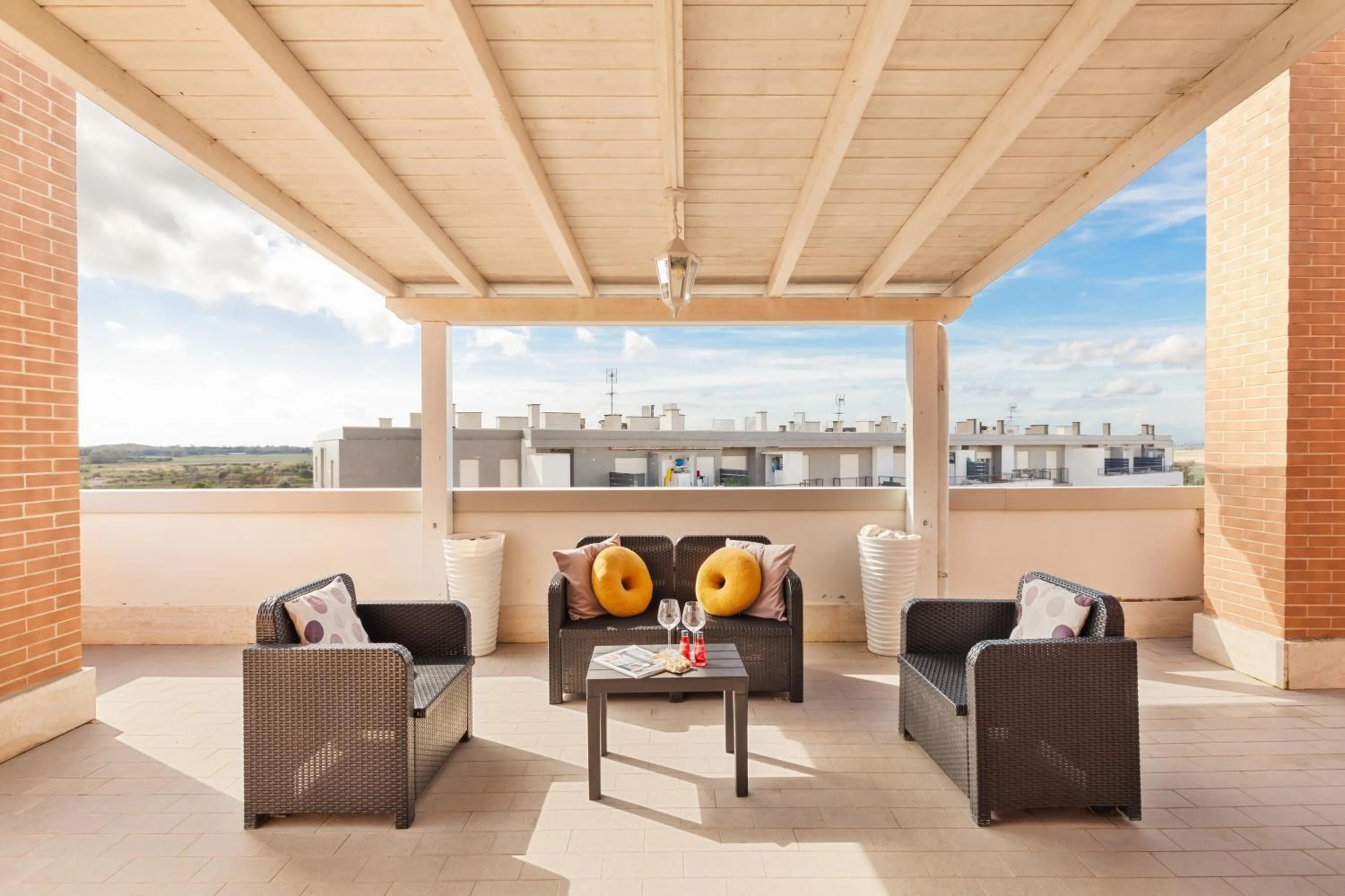 Balcony/Terrace in Giramondo LuxeFierairport