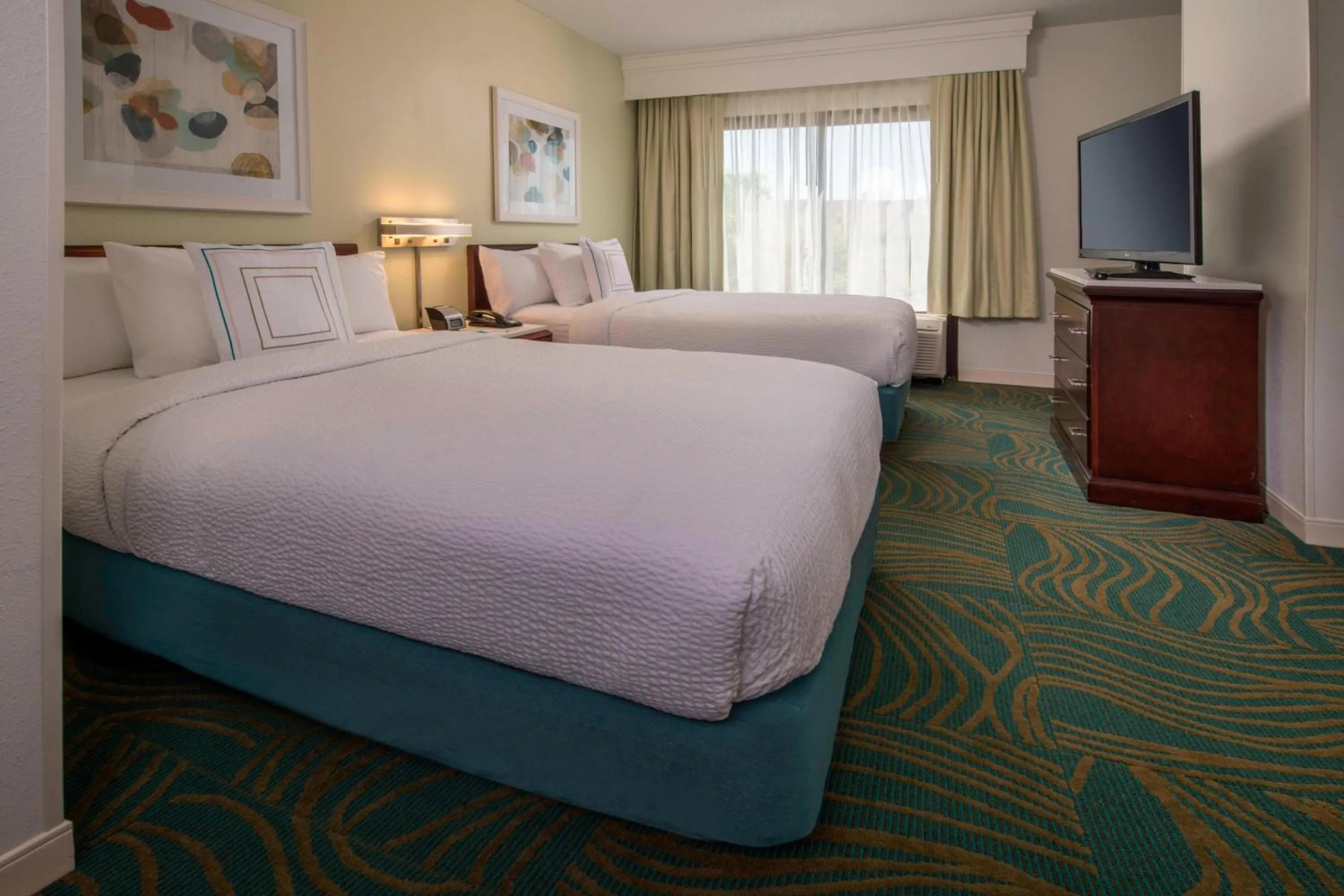 Bedroom, Bed in SpringHill Suites by Marriott Gaithersburg