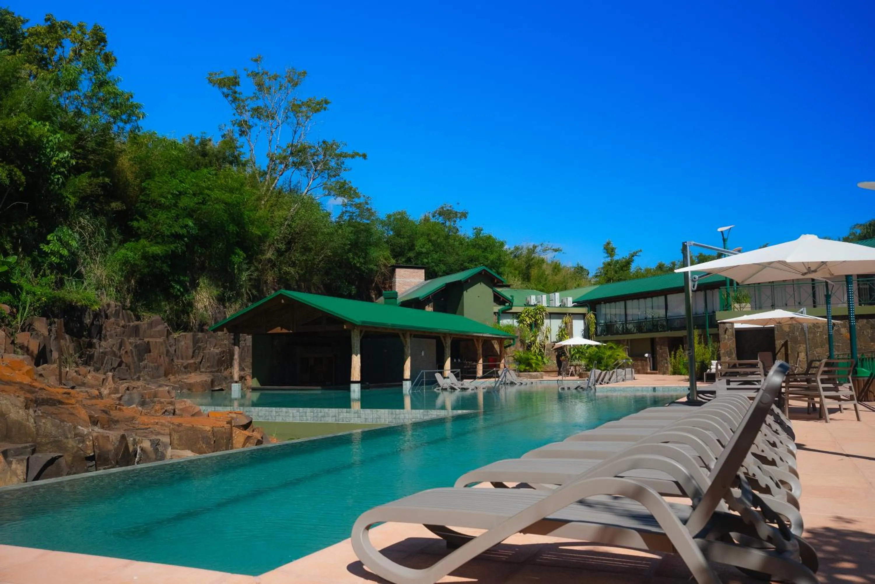 Swimming pool in Iguazu Jungle Lodge