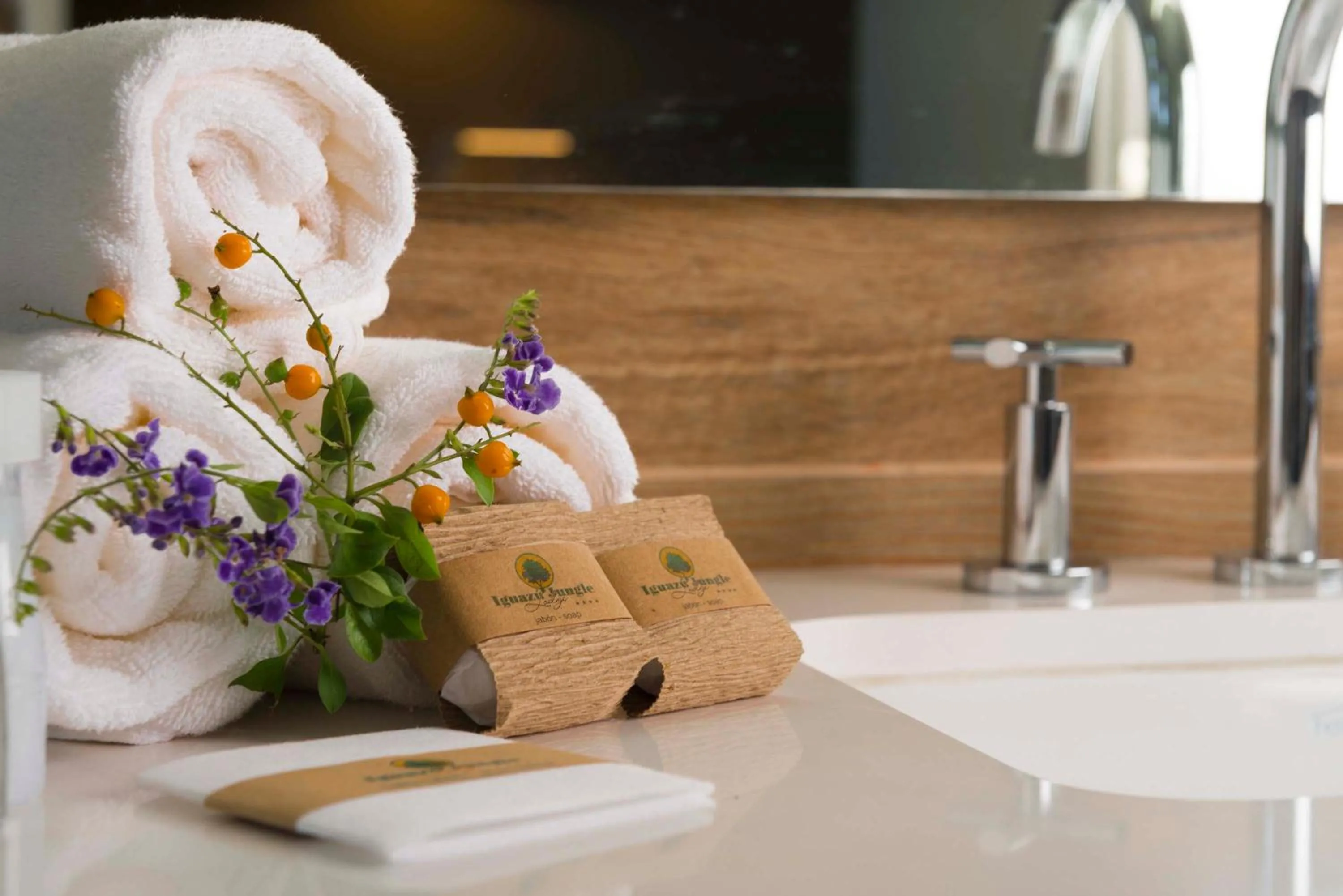 Bathroom in Iguazu Jungle Lodge