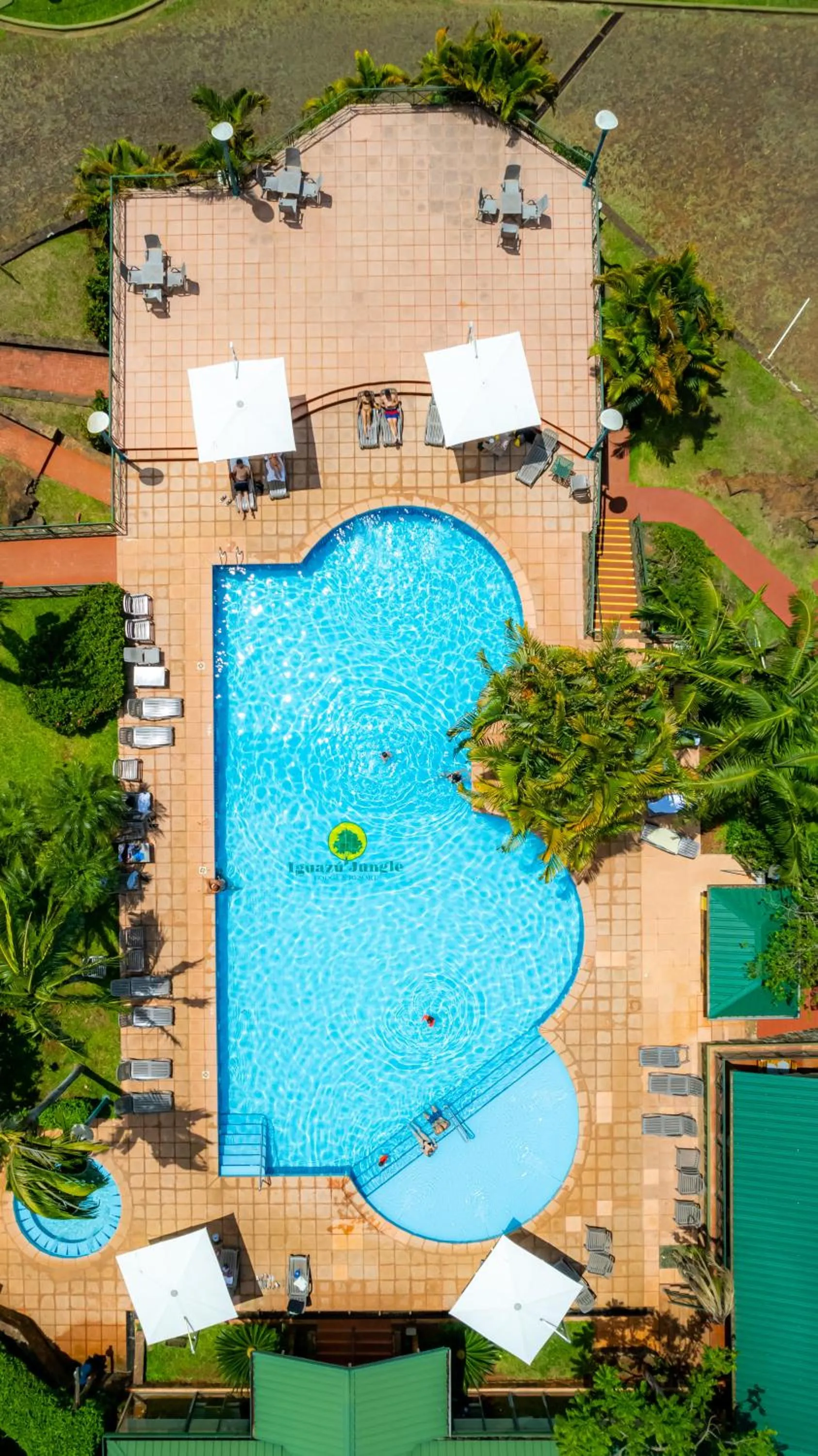 Swimming pool in Iguazu Jungle Lodge