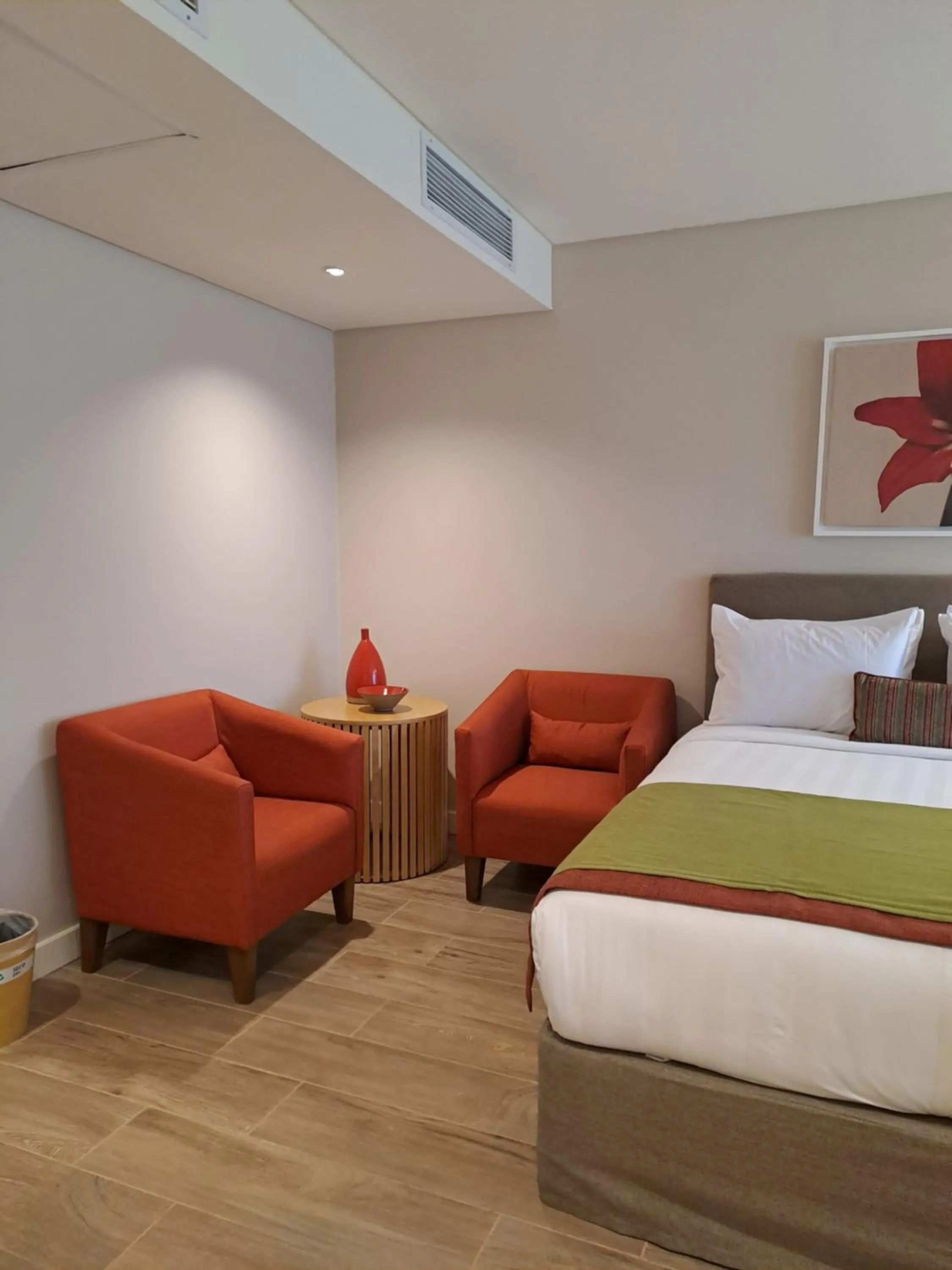 Bed in Iguazu Jungle Lodge