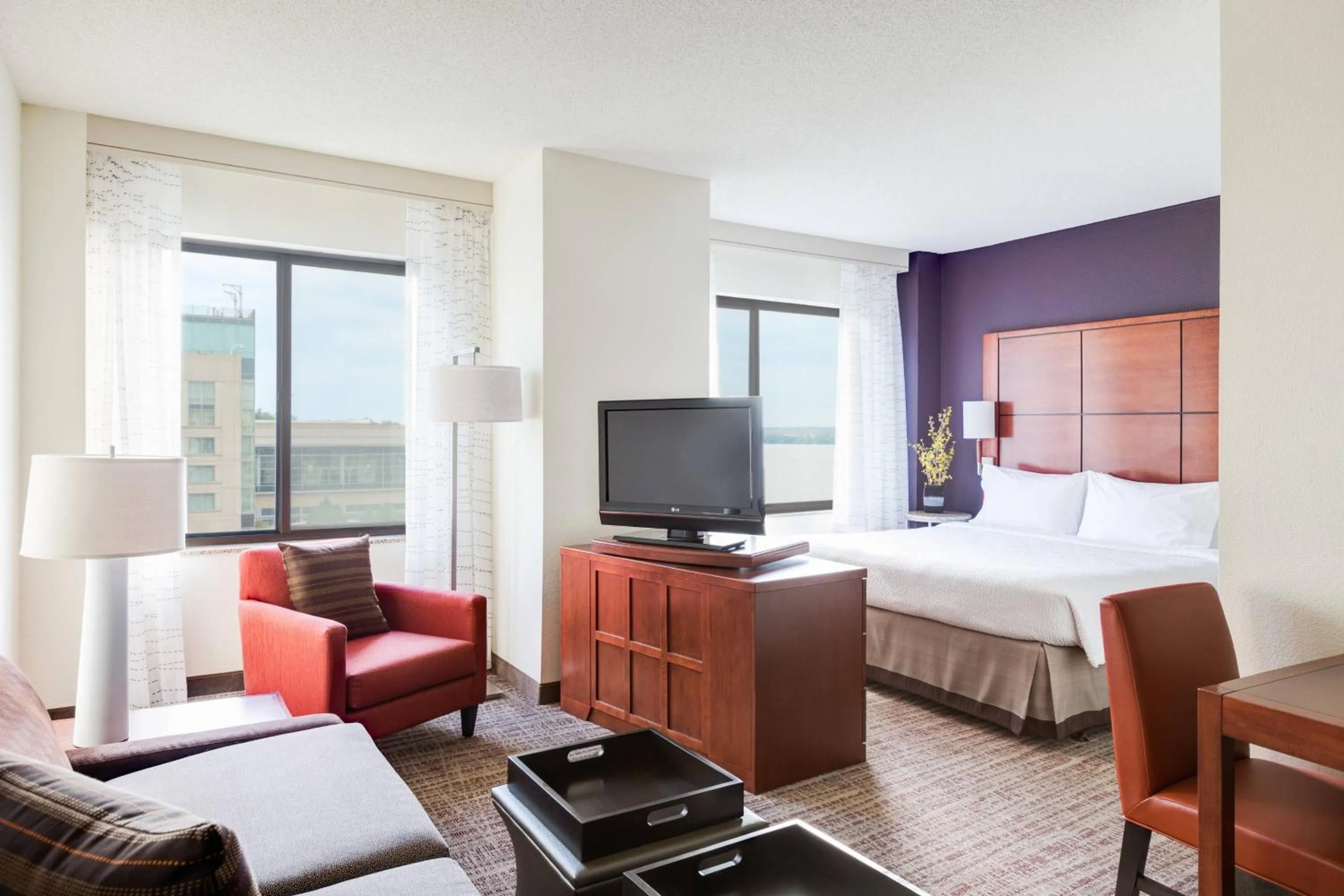 Bedroom, Bed in Residence Inn by Marriott National Harbor Washington, D.C. Area