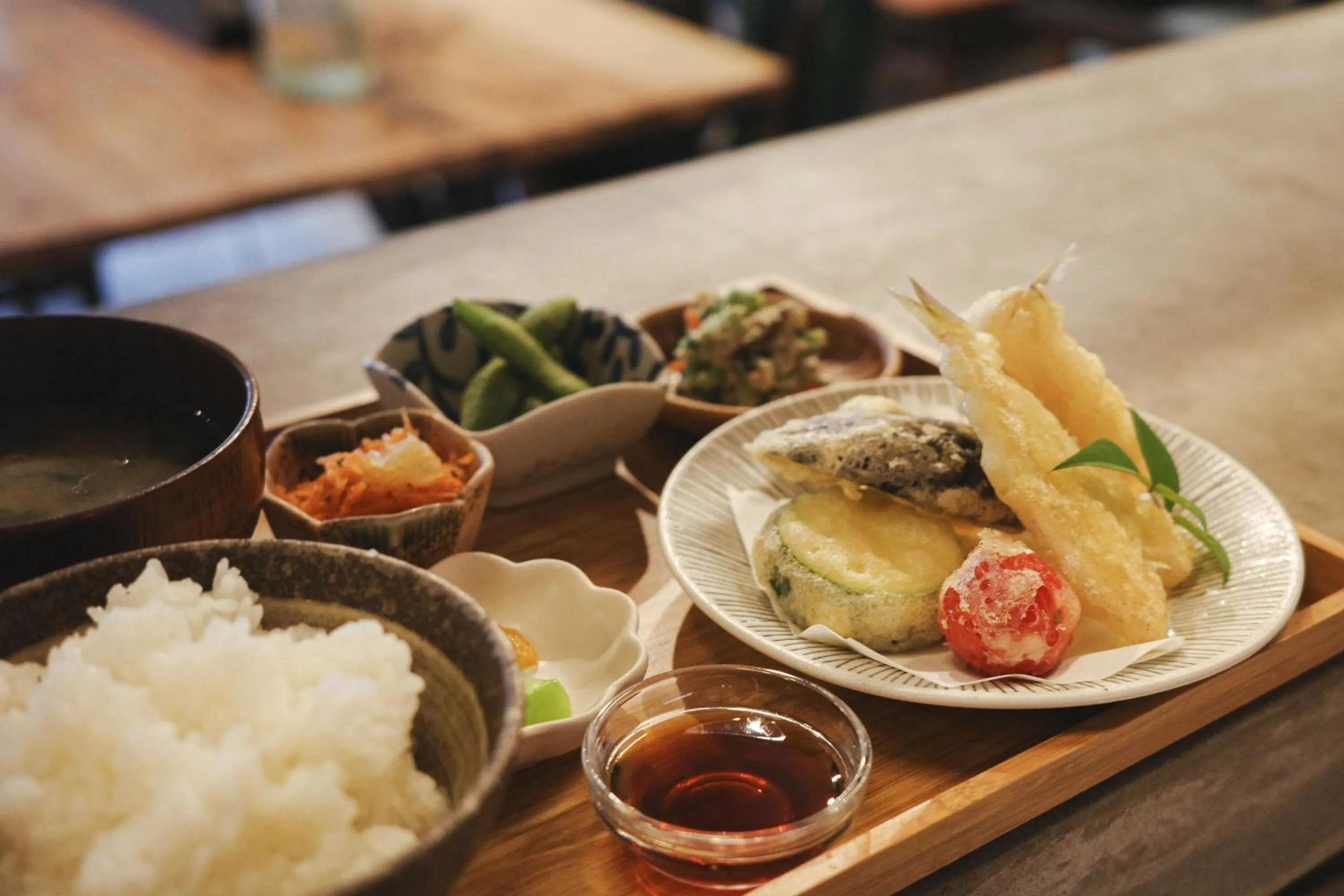 Food close-up in Hostel Niniroom