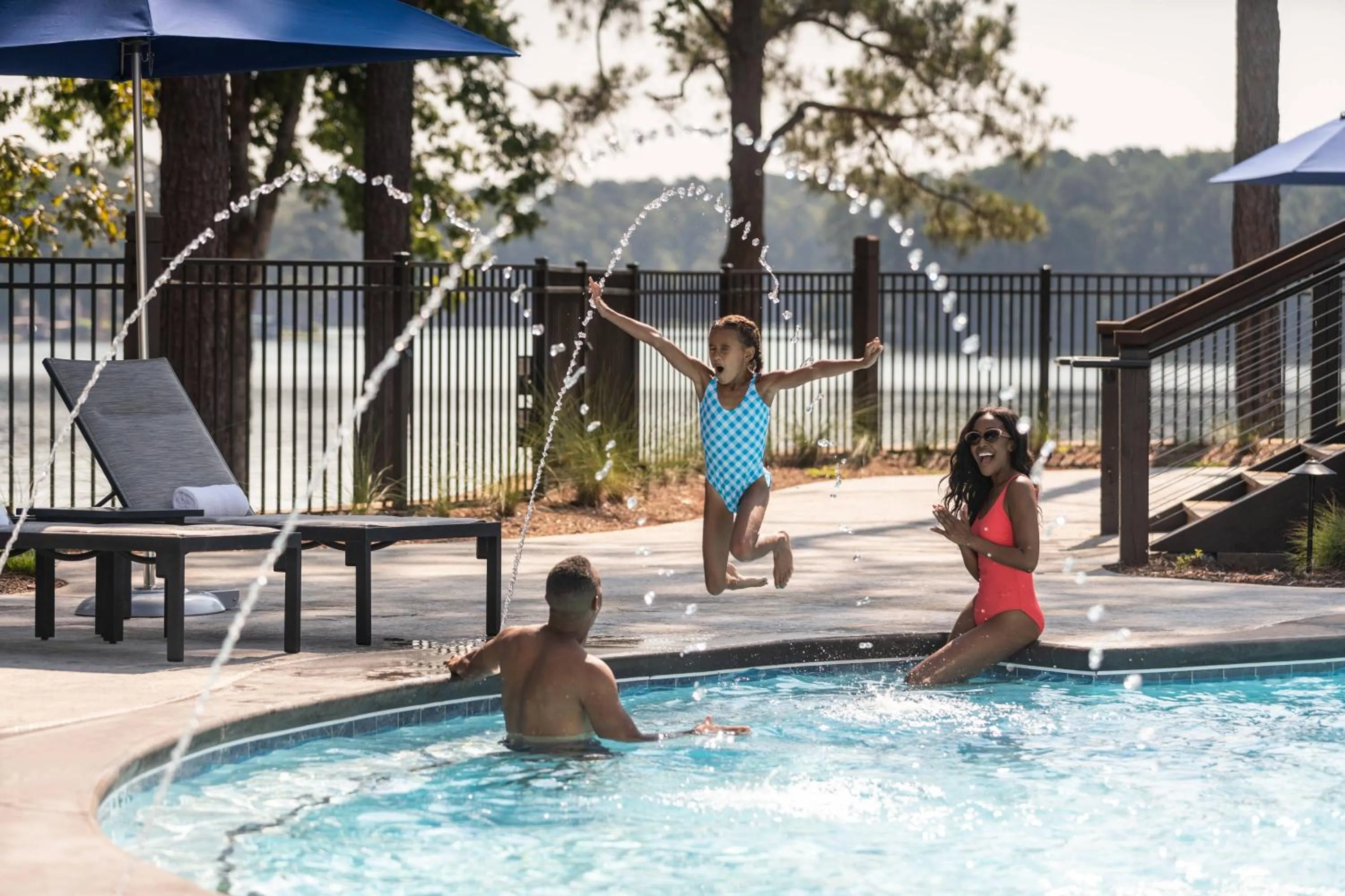 Swimming pool in The Ritz-Carlton Reynolds, Lake Oconee