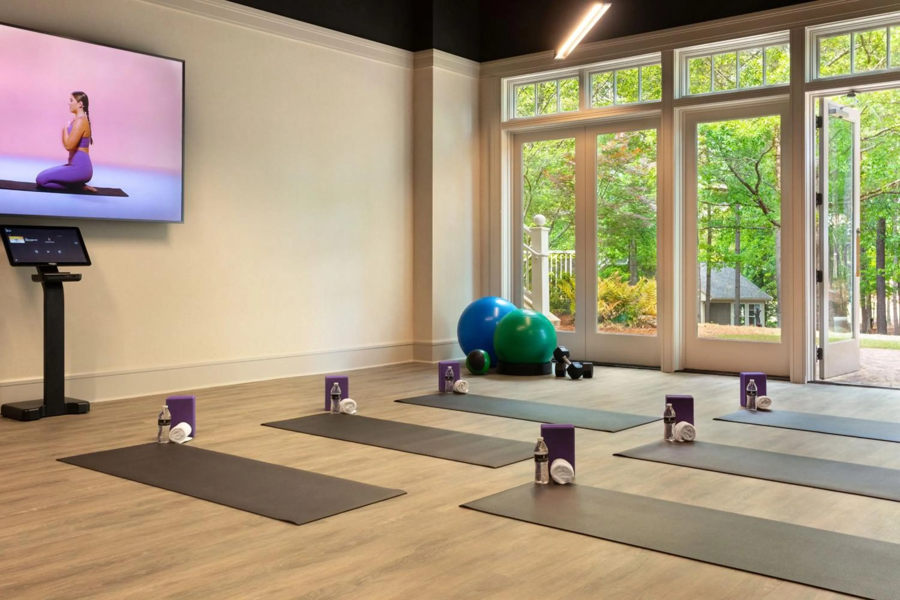 Fitness centre/facilities in The Ritz-Carlton Reynolds, Lake Oconee