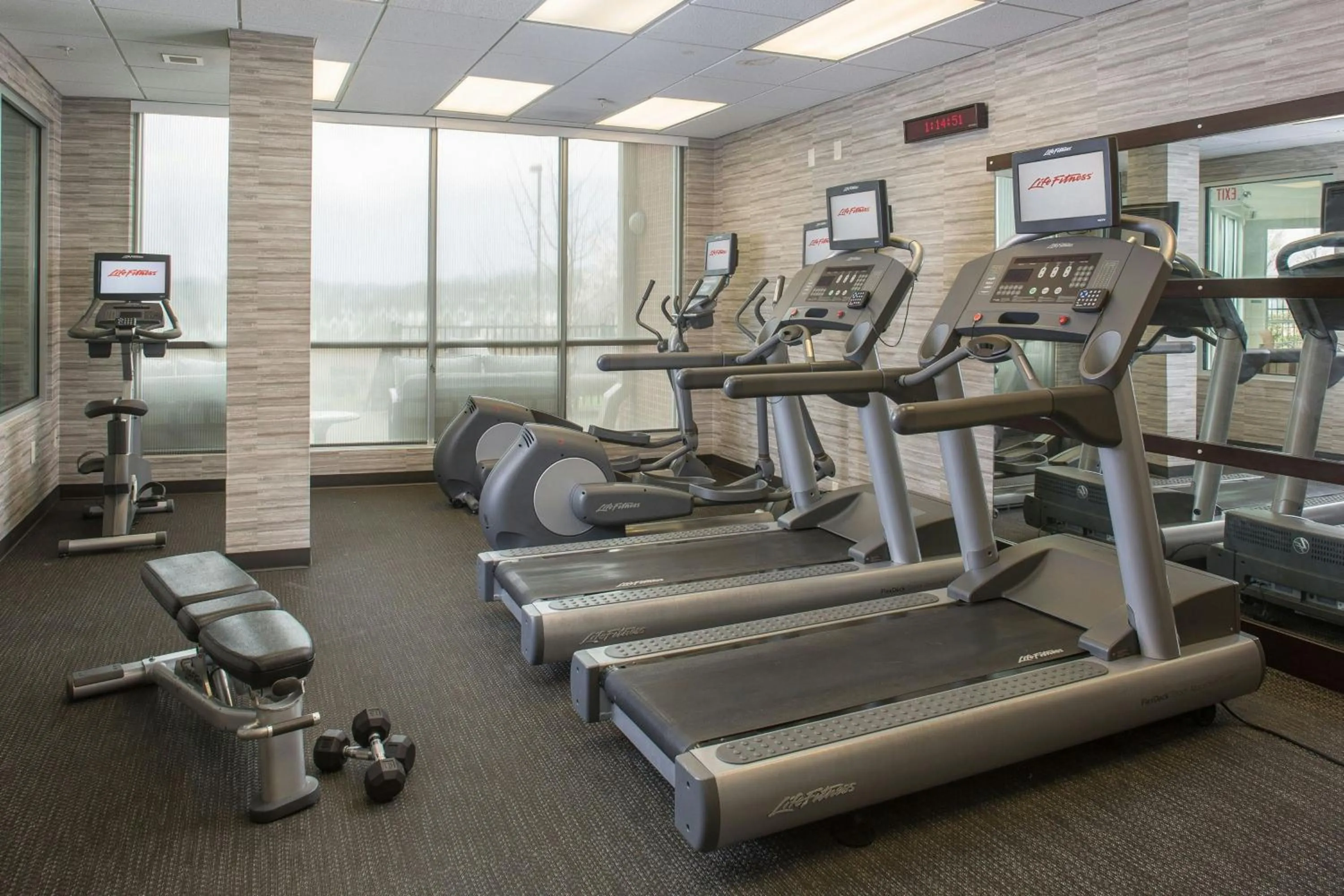 Fitness centre/facilities in Courtyard by Marriott Nashville Goodlettsville