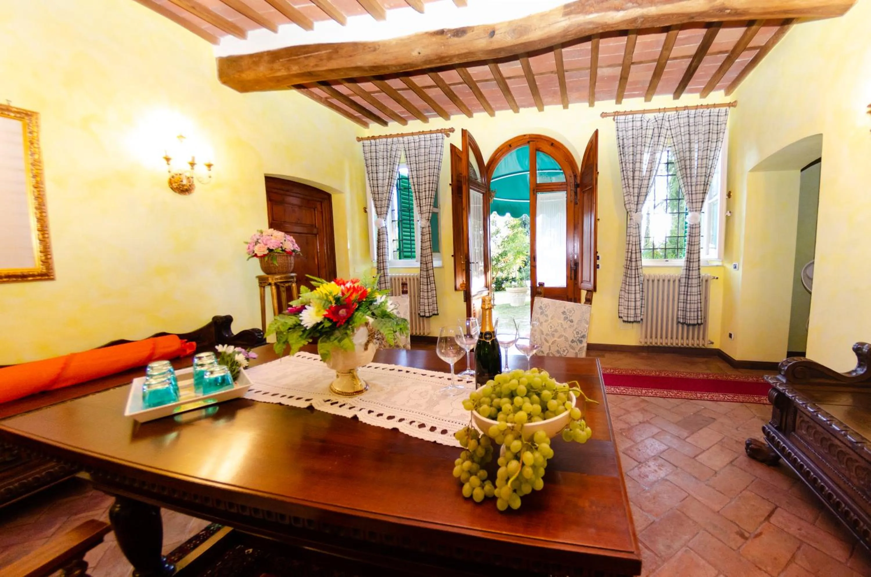 Dining area in Villa al Borghetto