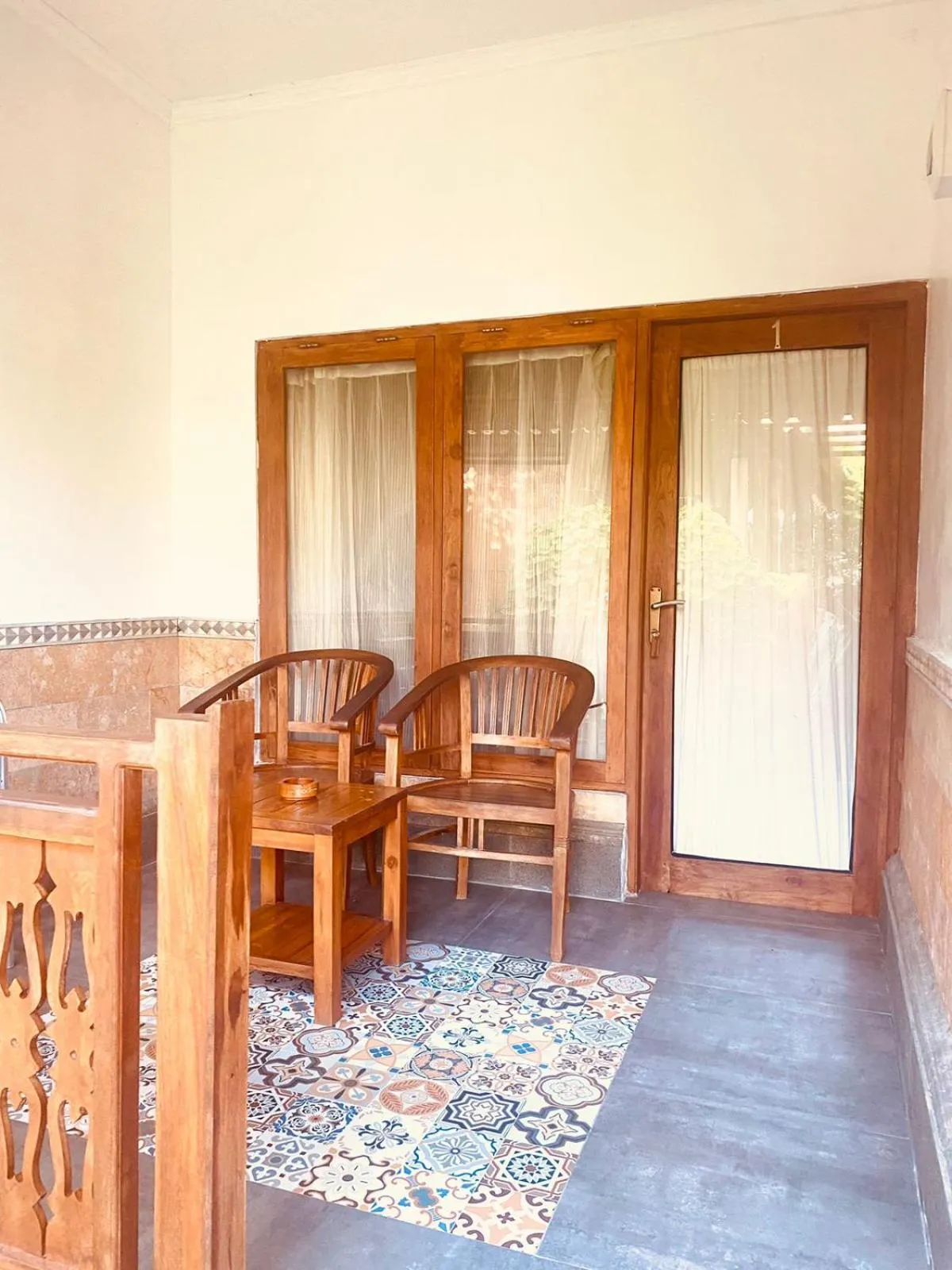 Balcony/Terrace in La Nusa Penida Homestay by BIJAK