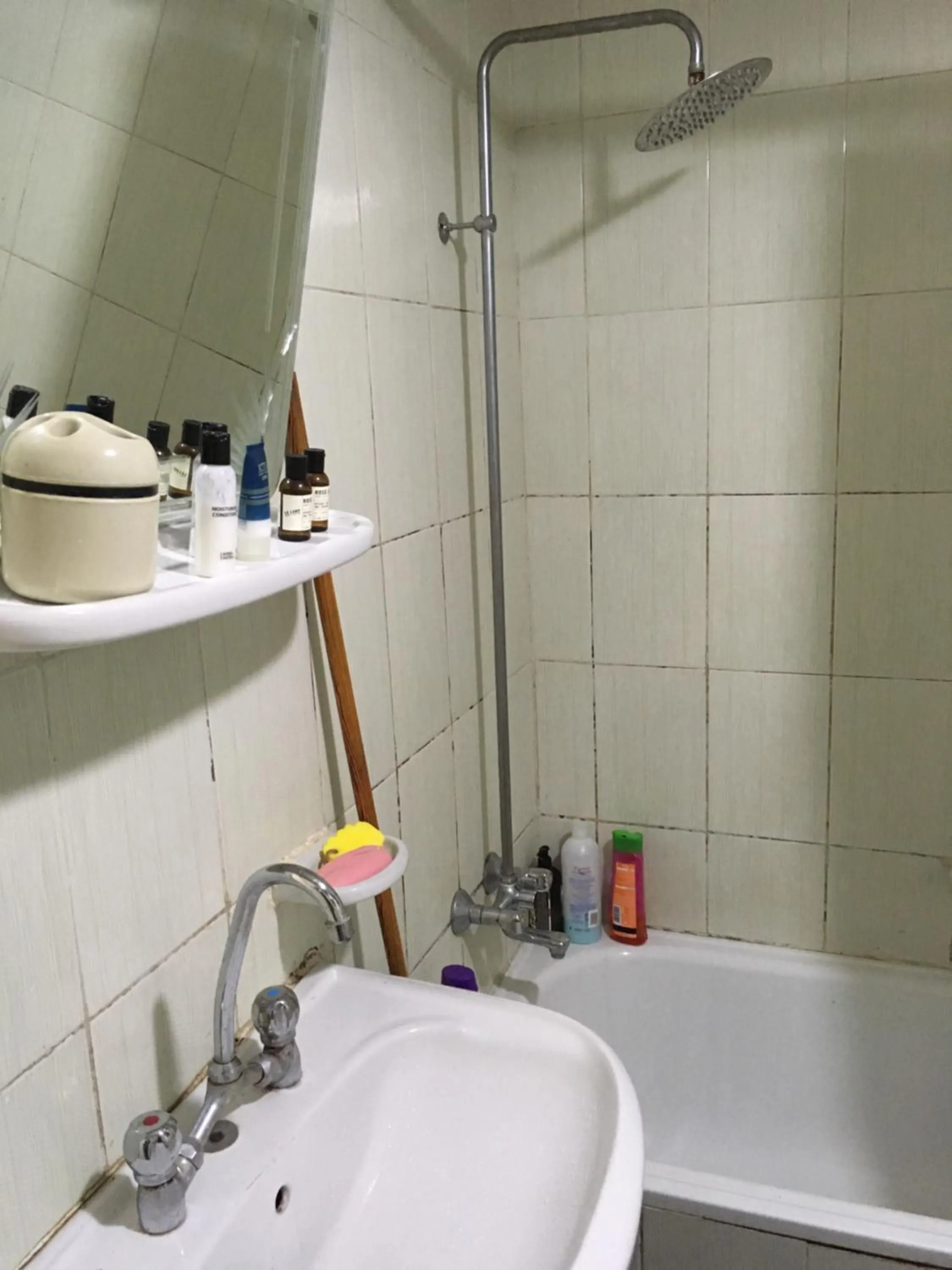 Shower in Two-Bedroom Apartment at Al Rehab