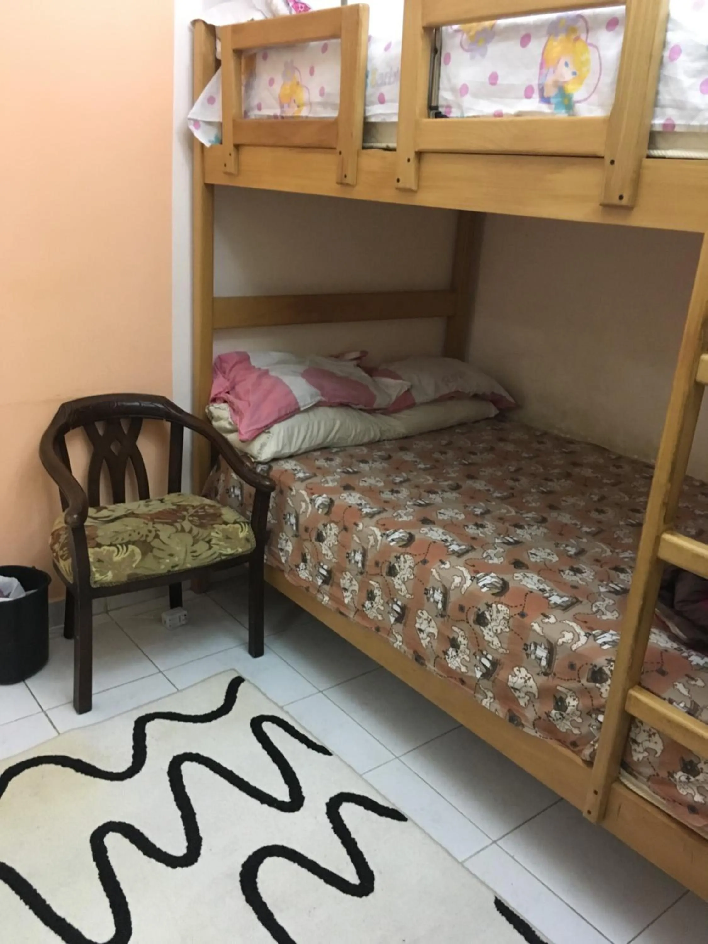 bunk bed, Bed in Two-Bedroom Apartment at Al Rehab