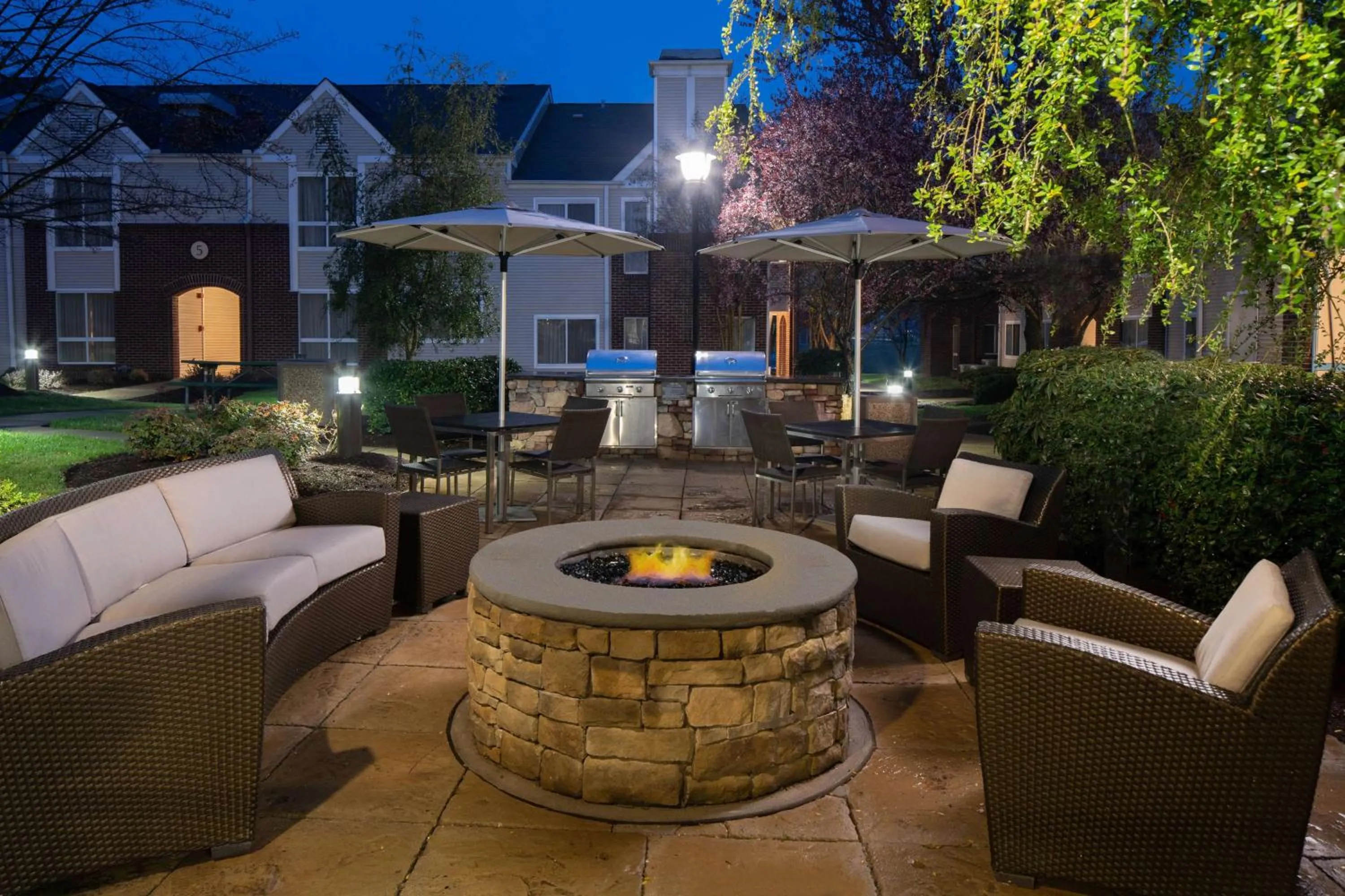 Patio in Sonesta ES Suites Nashville Brentwood