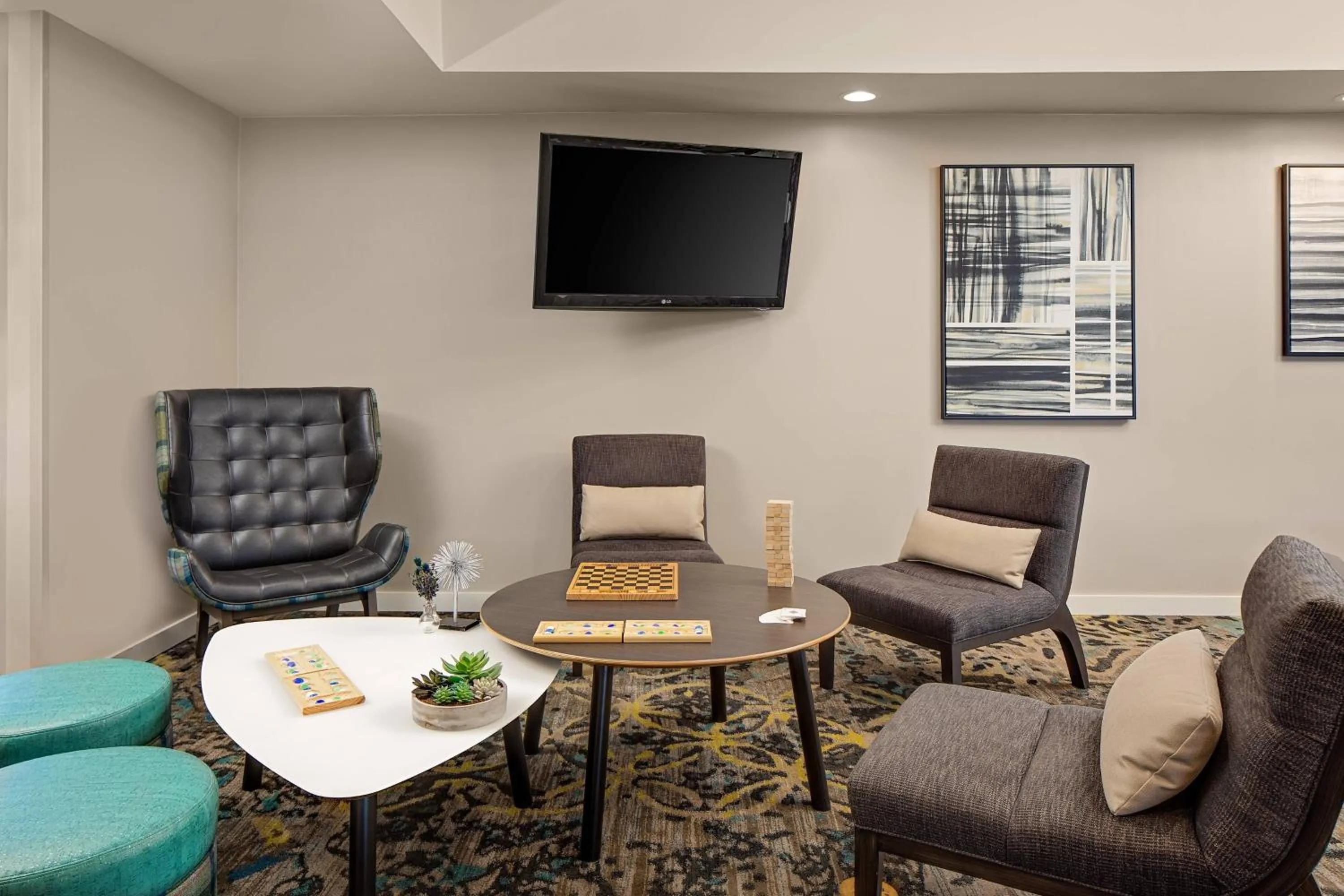 Lobby or reception in Residence Inn Pasadena Arcadia