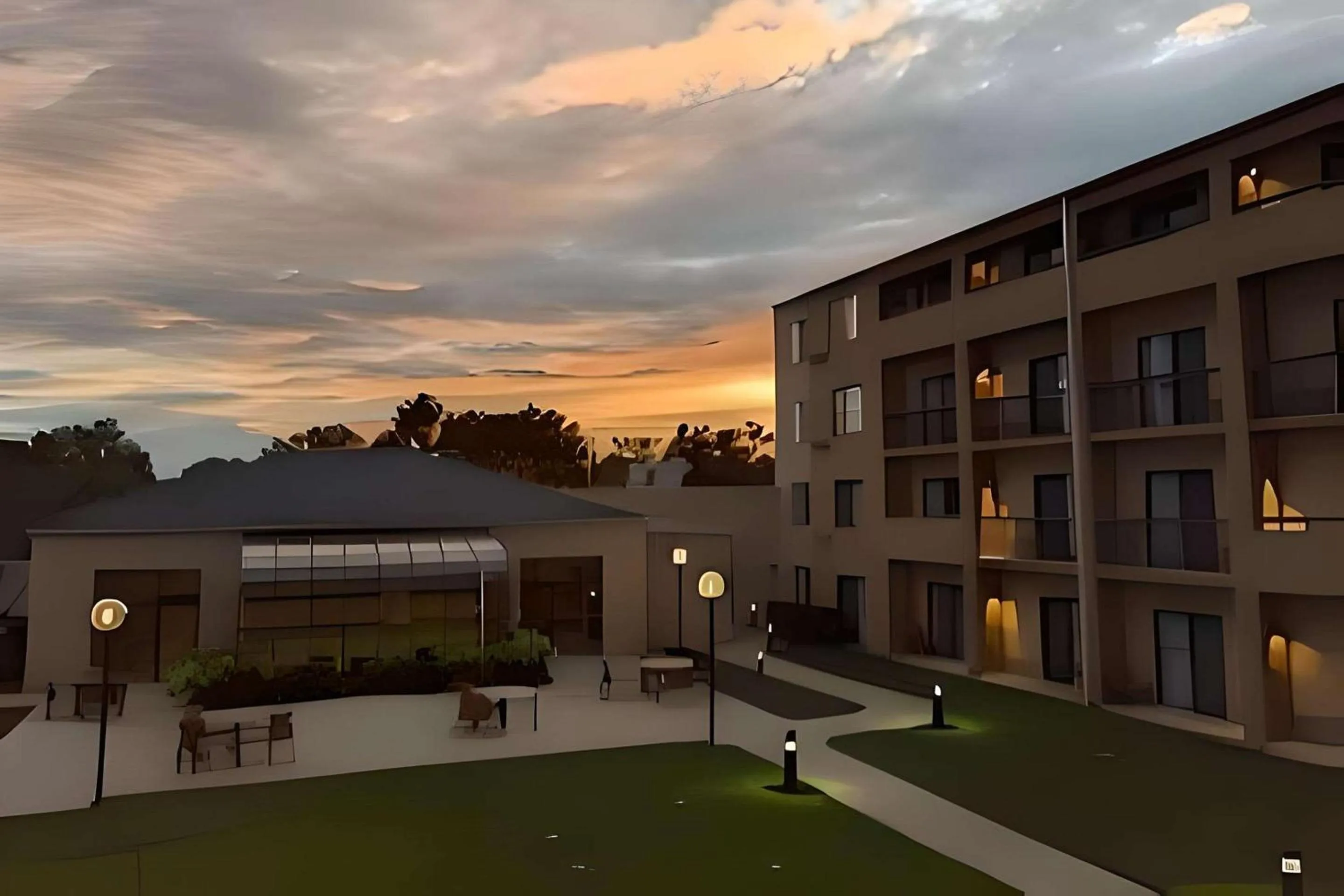 Property building in Sonesta Select Arlington Heights