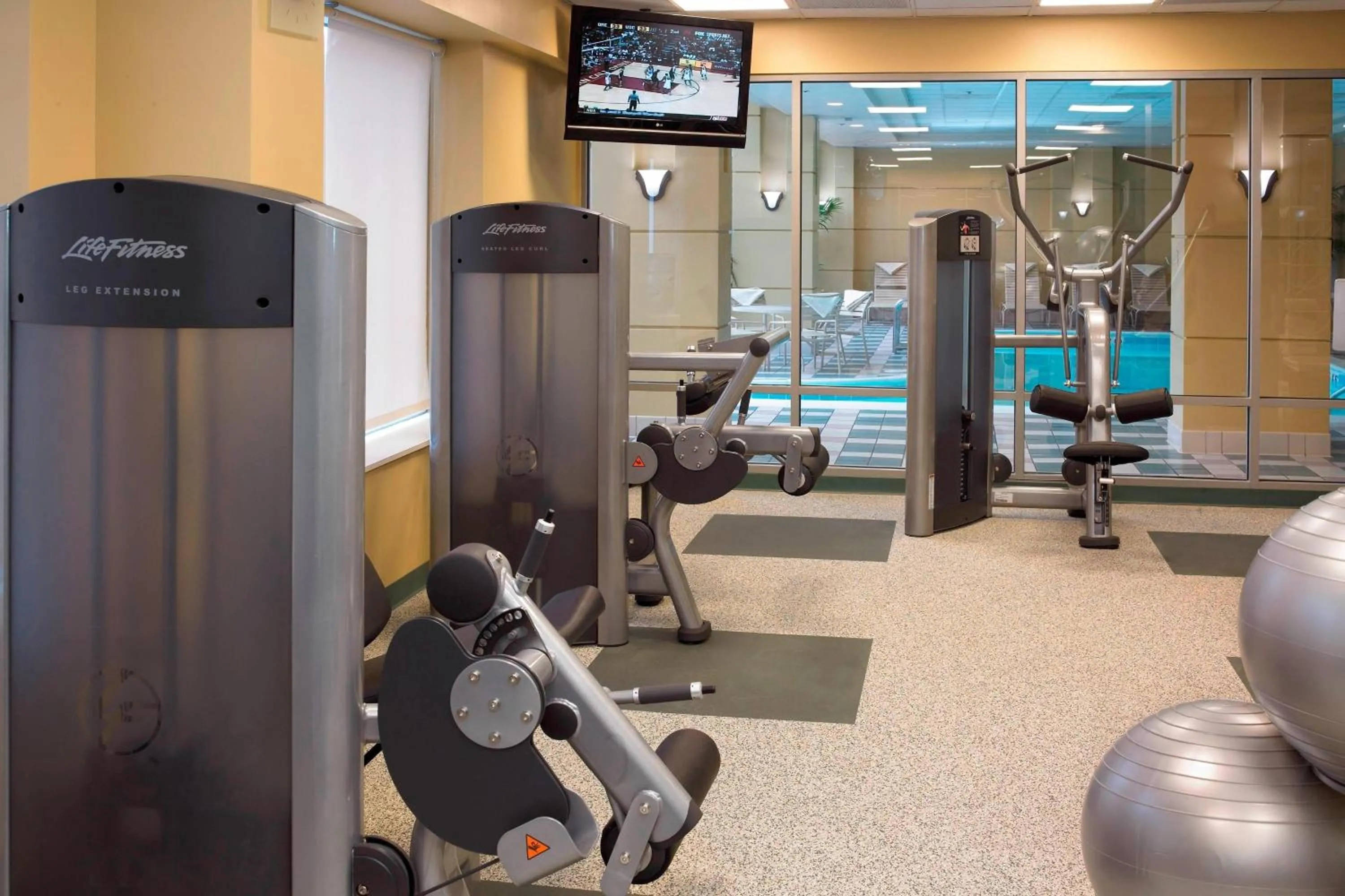 Fitness centre/facilities in Hampton Inn & Suites Downers Grove Chicago