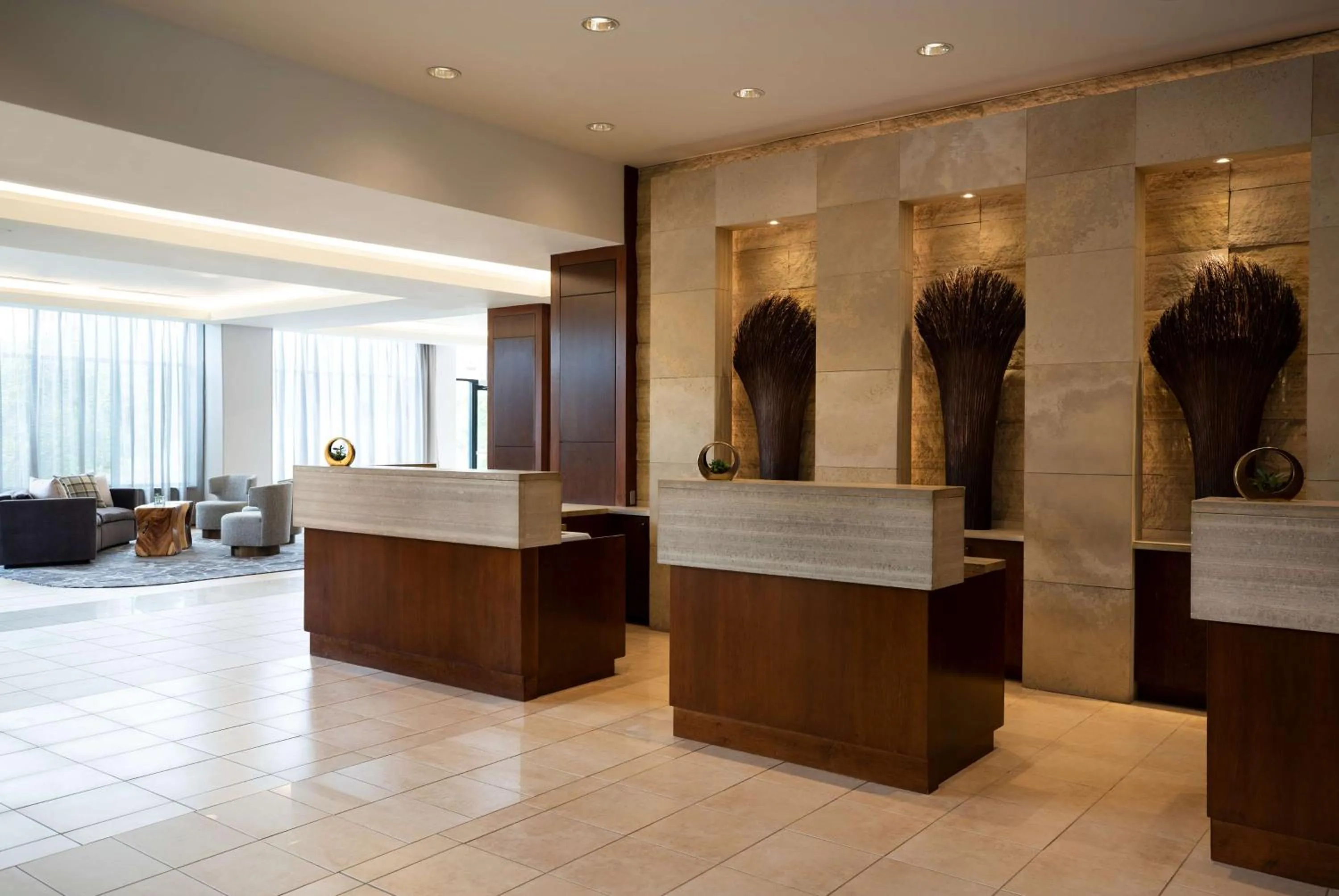 Lobby or reception in Hyatt Regency Coralville