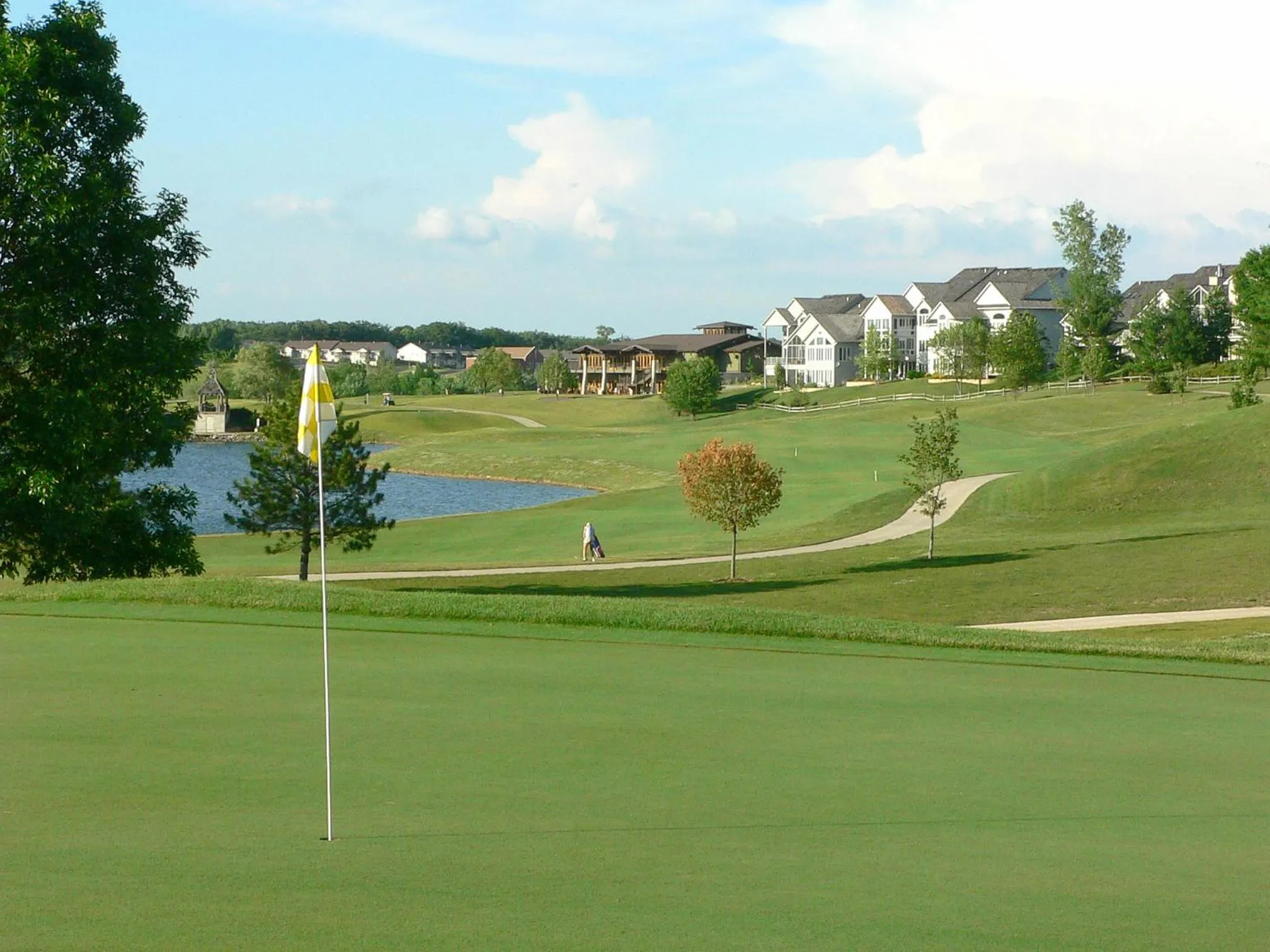 Golfcourse in Hyatt Regency Coralville