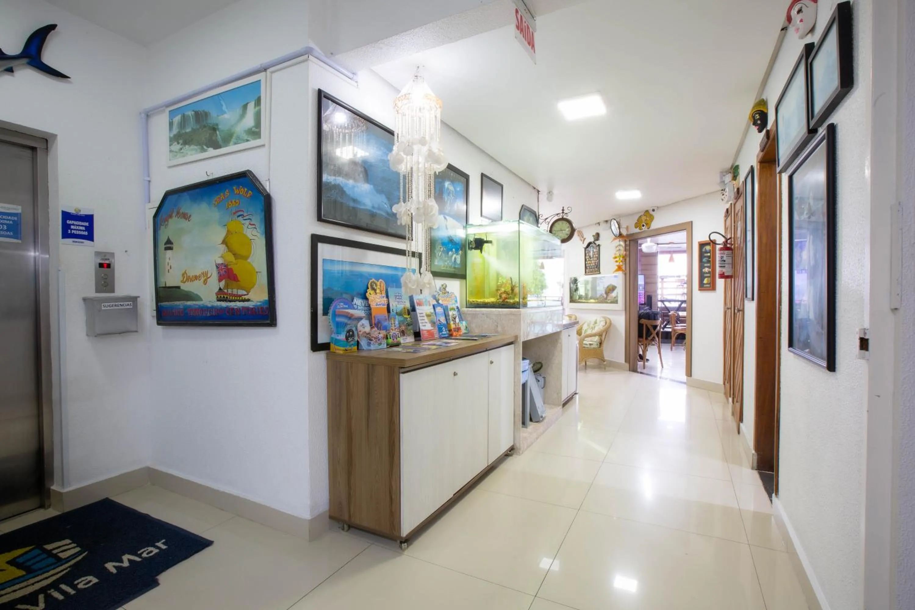 elevator in Hotel Vila Mar