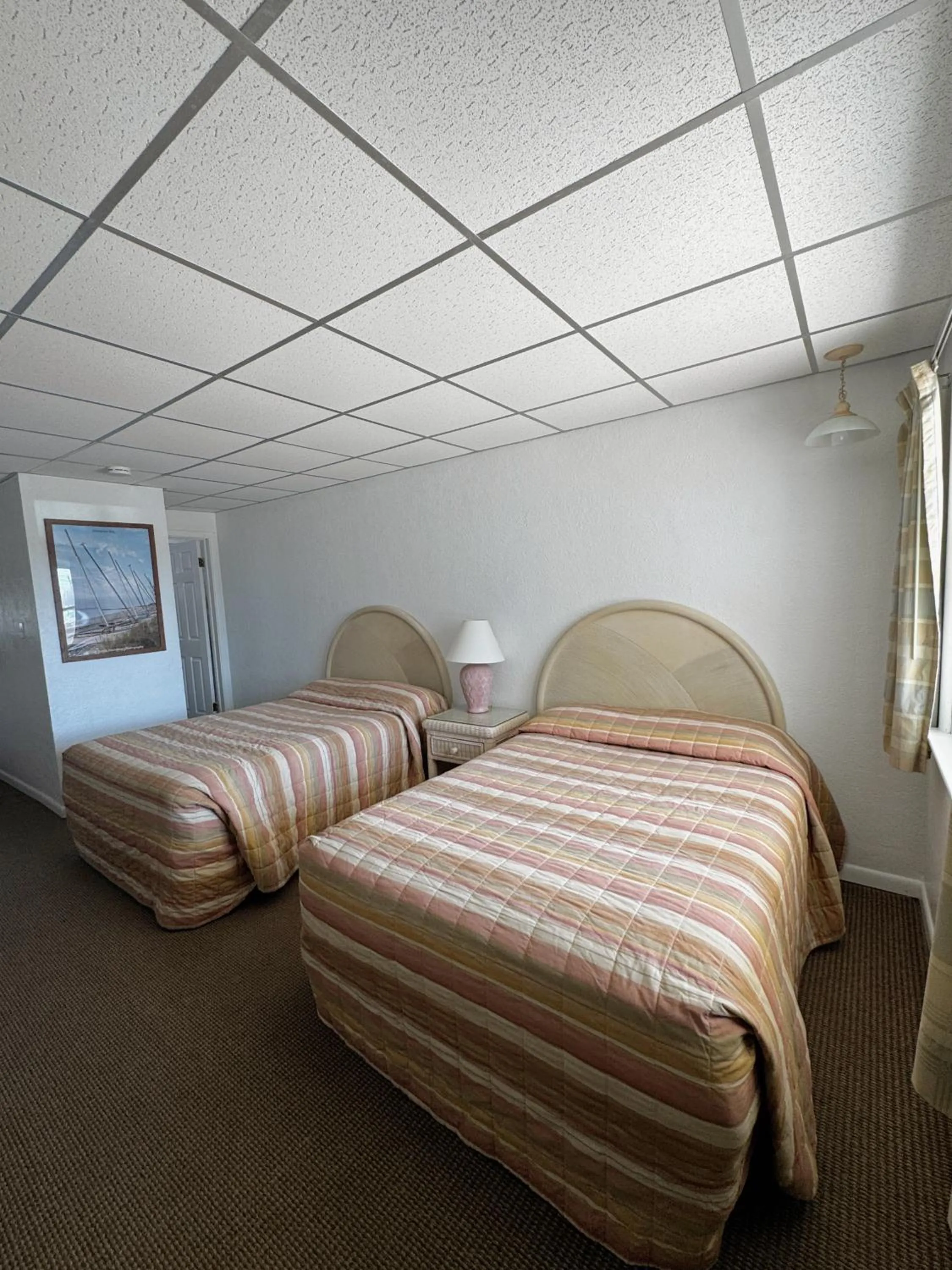 Bed in The Jetty Motel