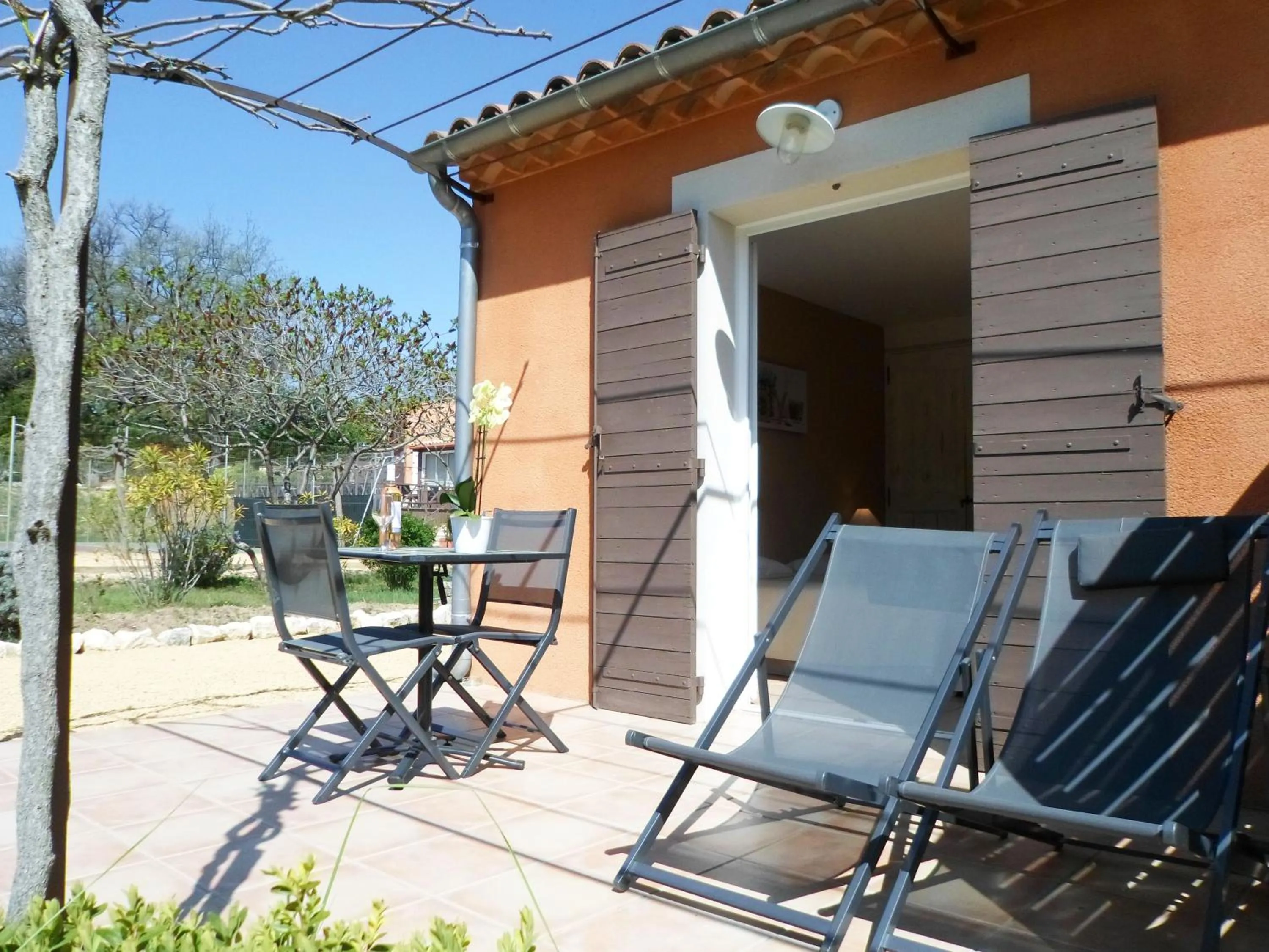 Balcony/Terrace in Hotel Les Ambres