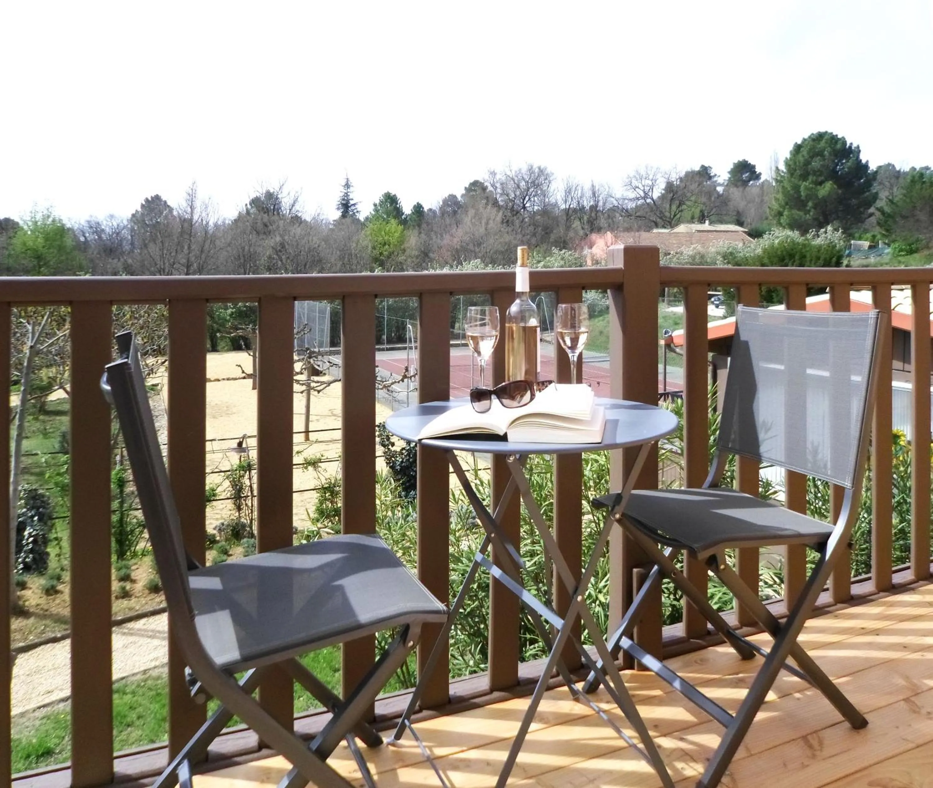 Balcony/Terrace in Hotel Les Ambres
