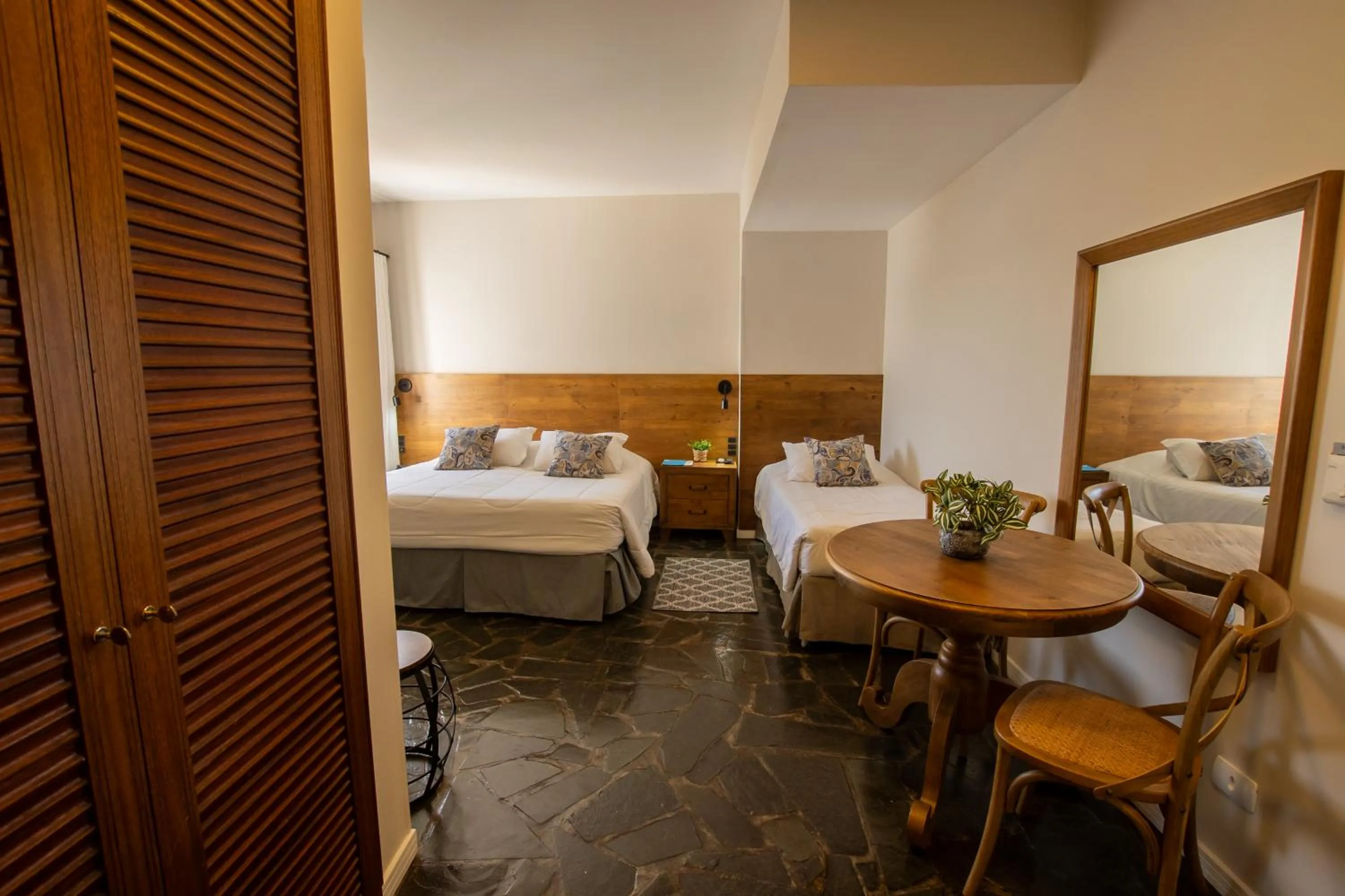 Bed in Hotel Villareal São Francisco do Sul