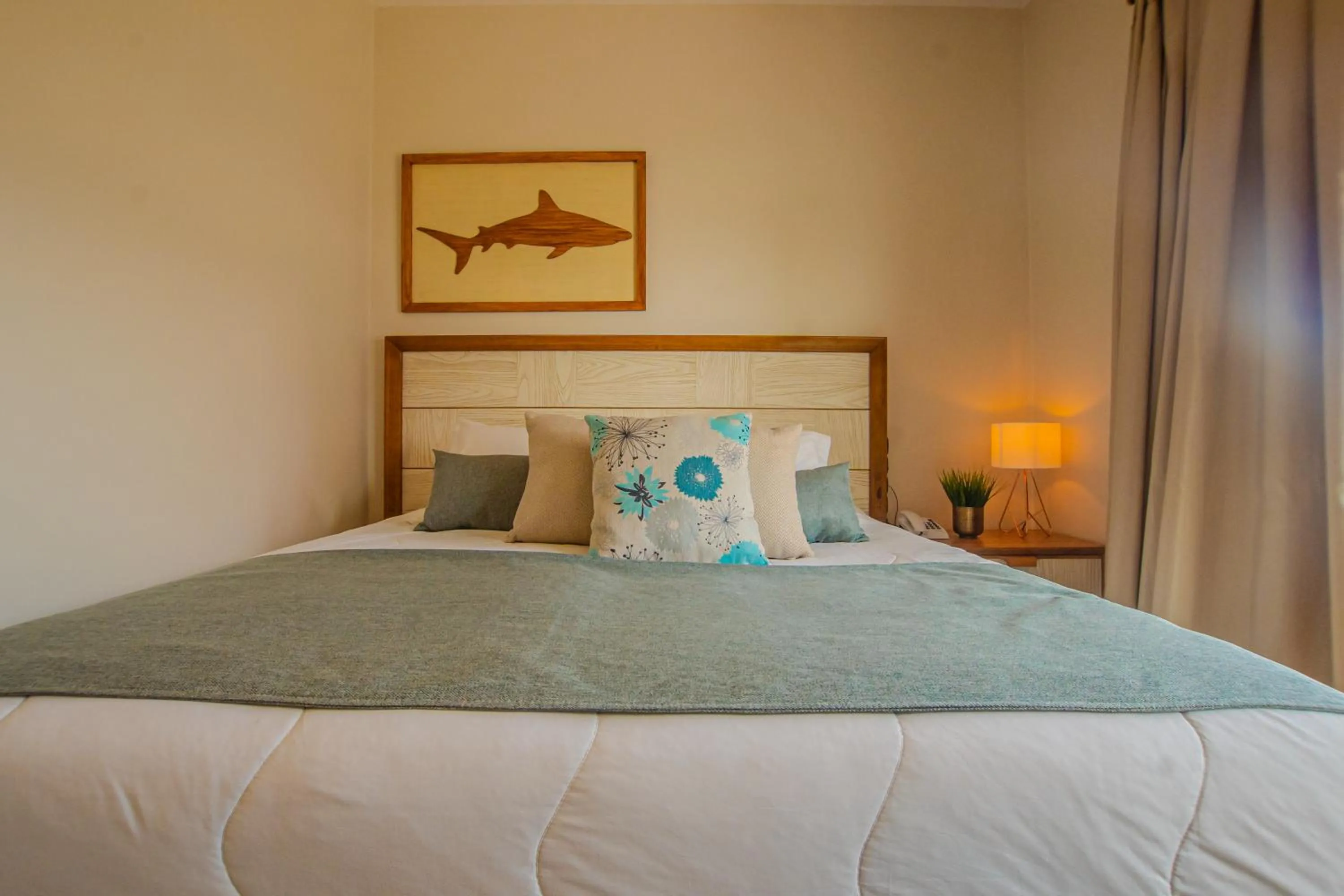 Bed in Hotel Villareal São Francisco do Sul