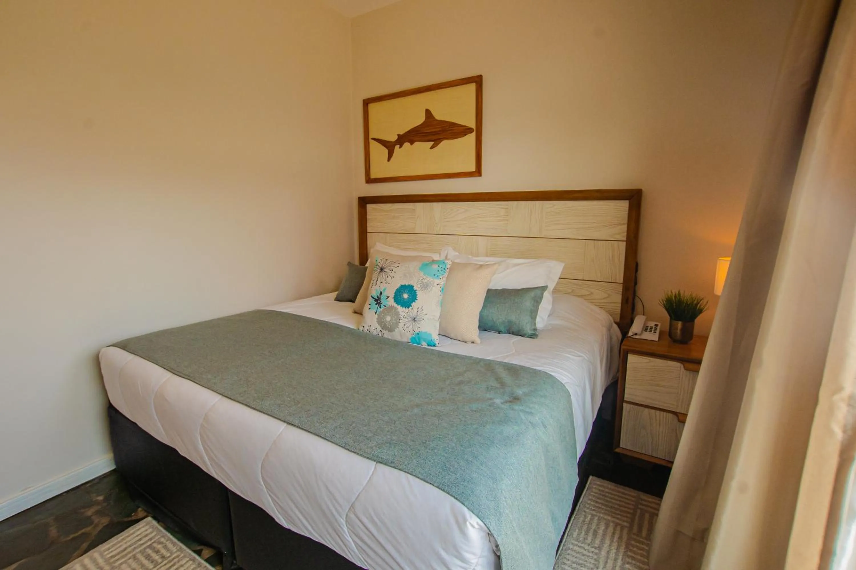 Bed in Hotel Villareal São Francisco do Sul