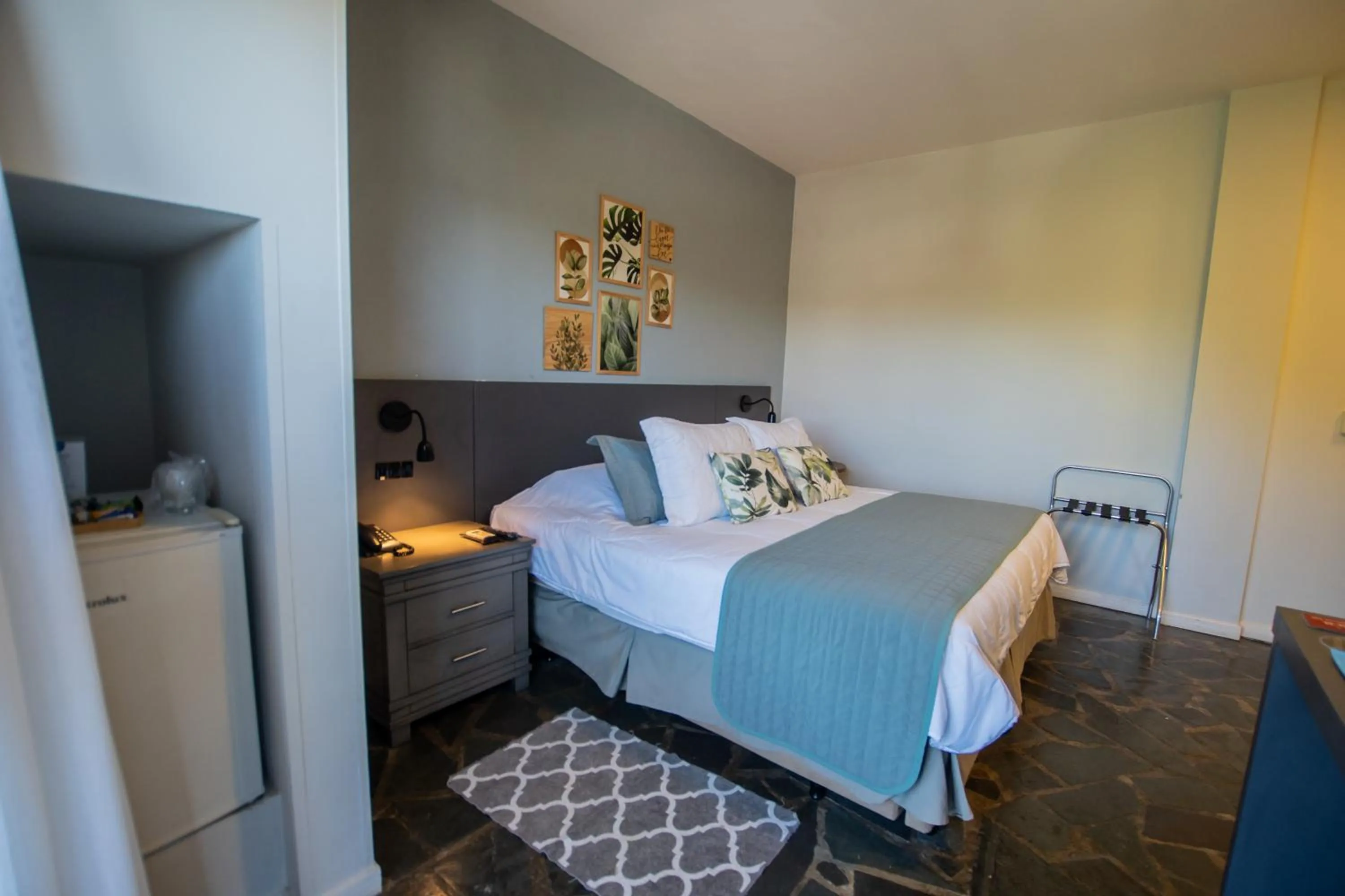 Bed in Hotel Villareal São Francisco do Sul